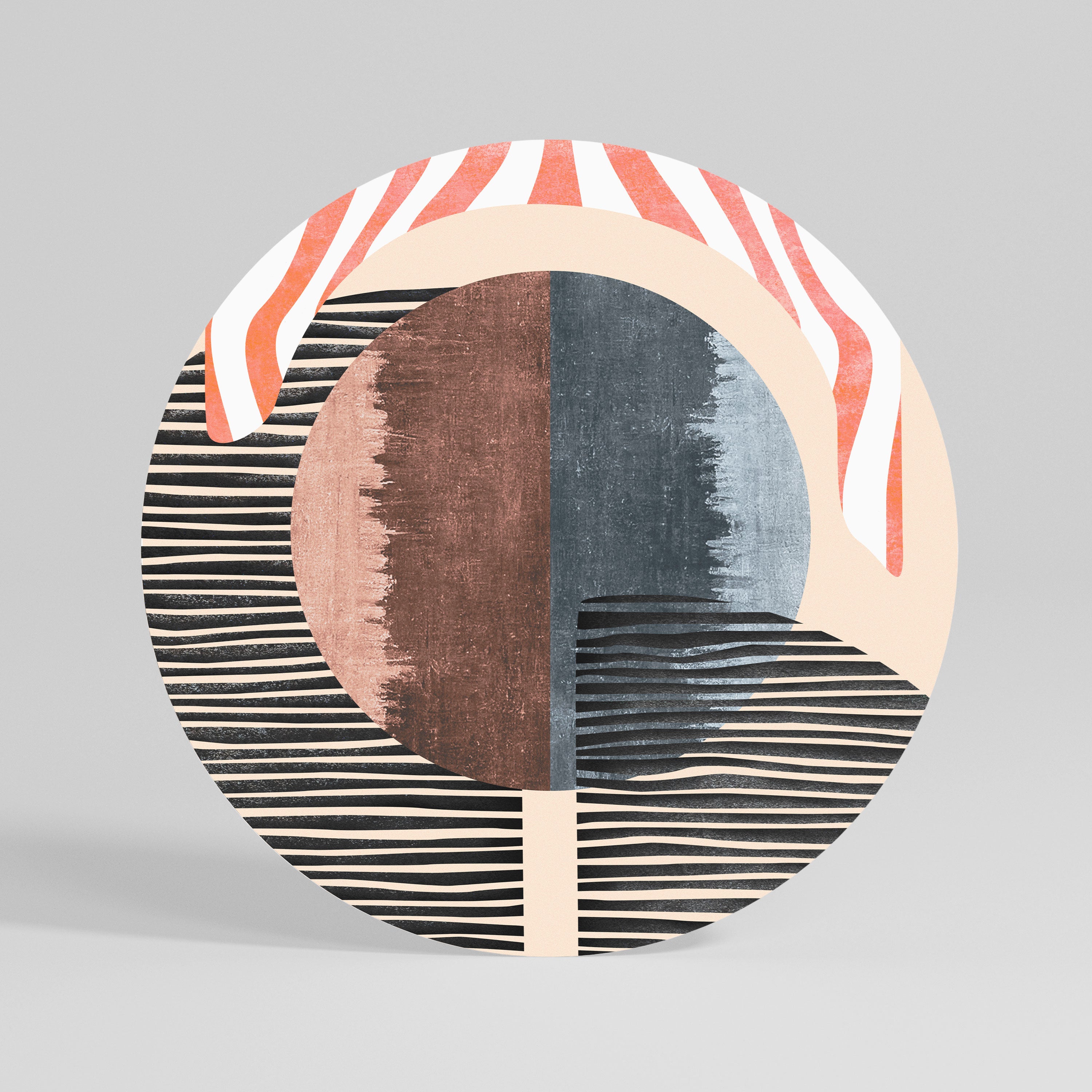 WHISPERS OF FORM Obraz okrągły