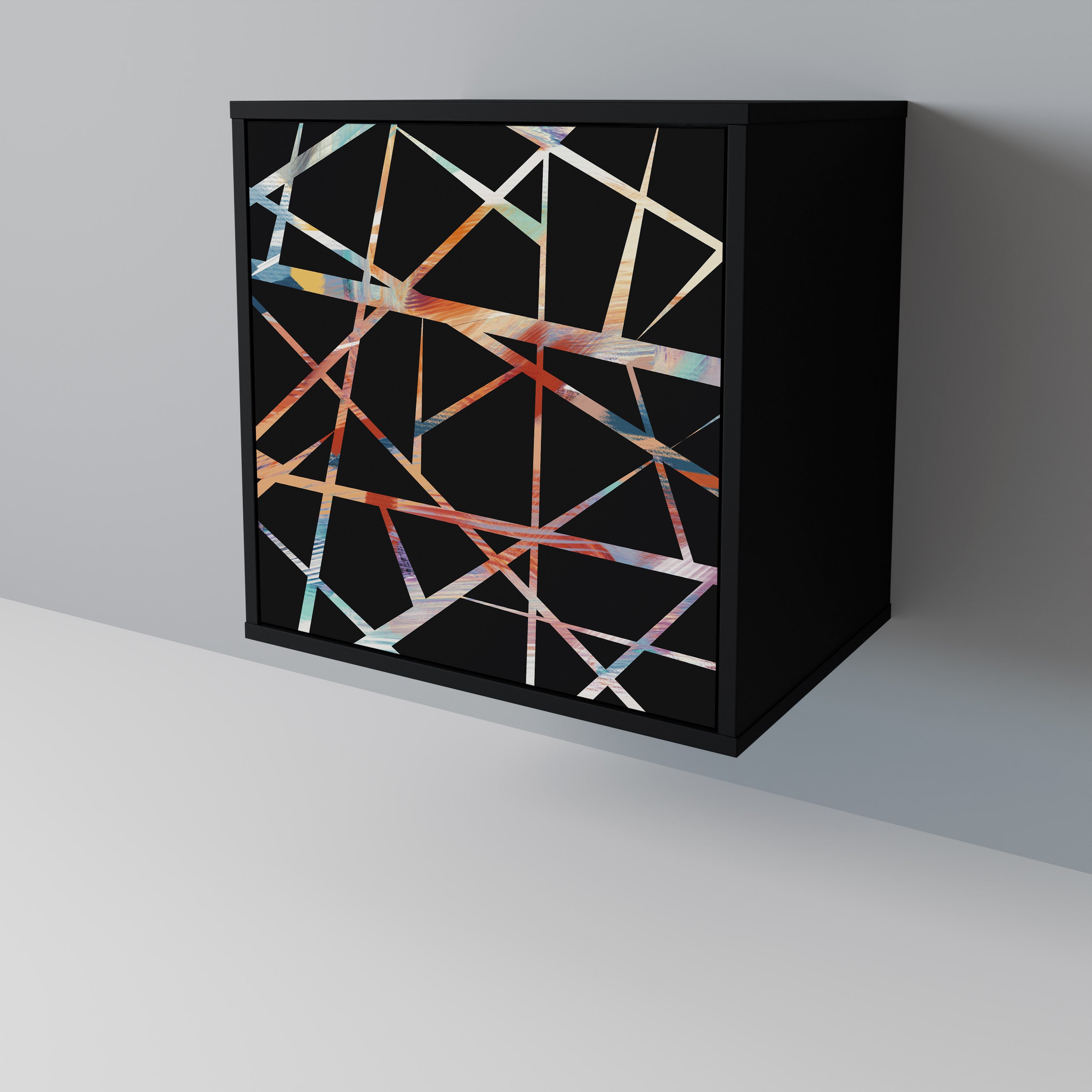 POLYGON VERVE Komoda 1-drzwiowa korpus Czarny