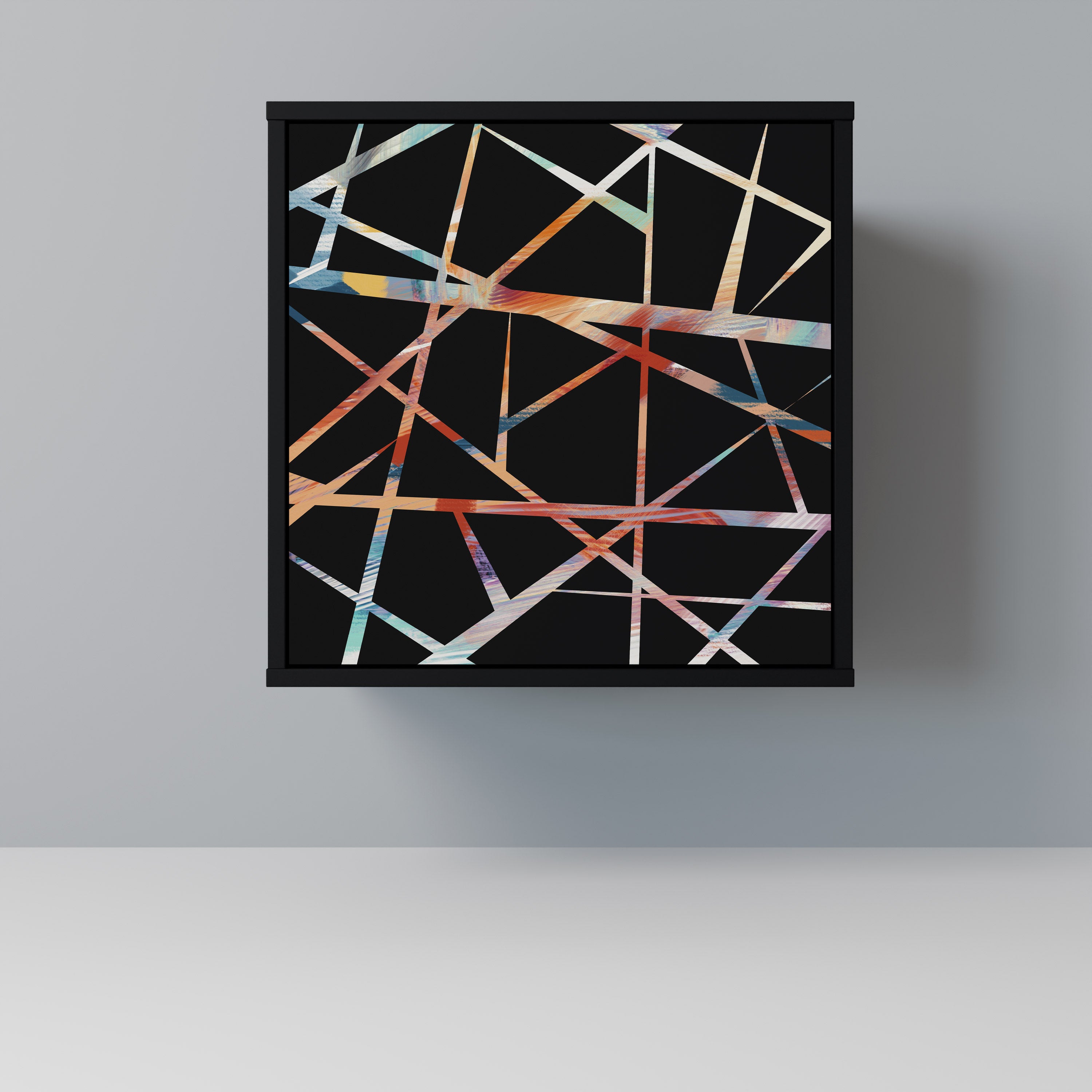 POLYGON VERVE Komoda 1-drzwiowa korpus Czarny