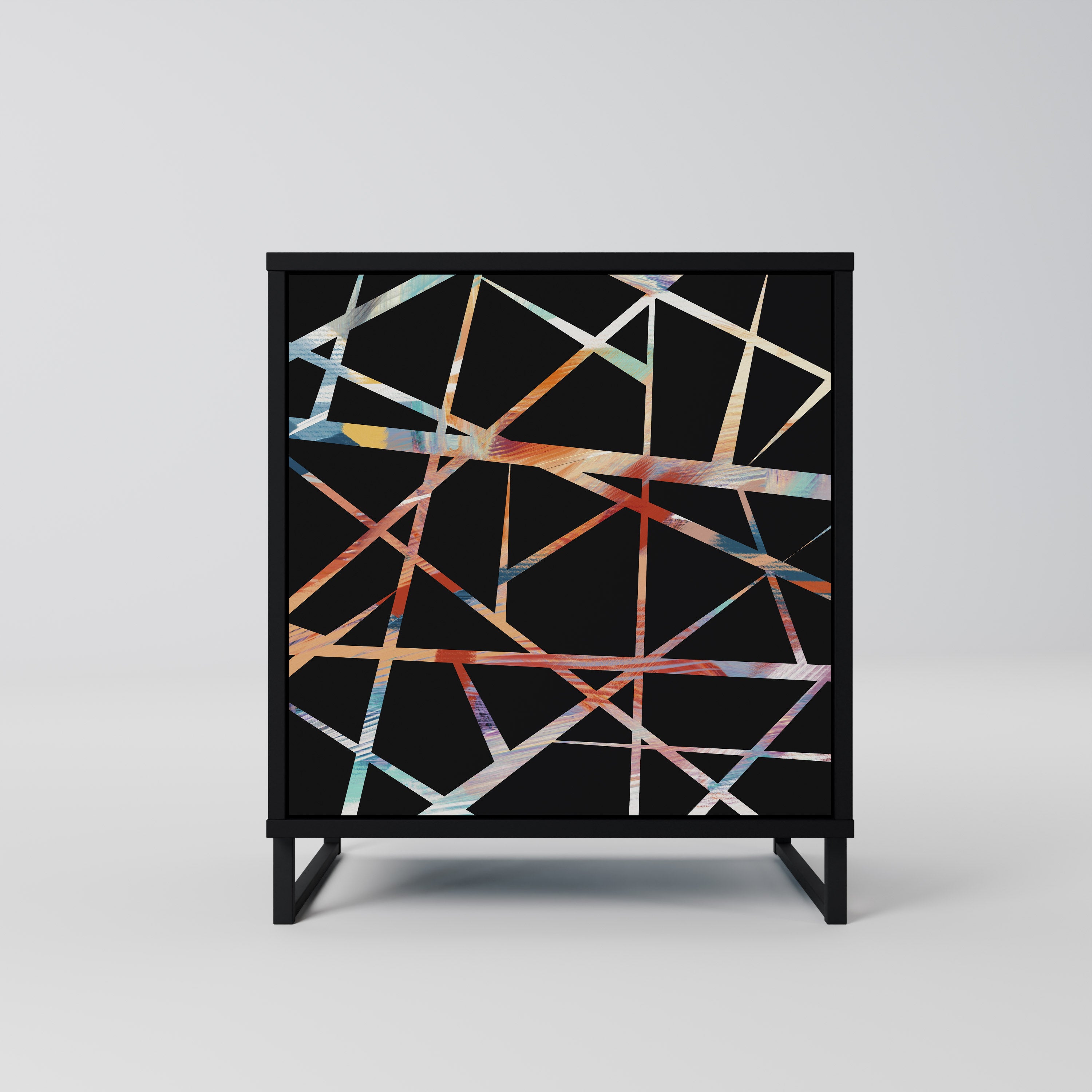 POLYGON VERVE Komoda 1-drzwiowa korpus Czarny