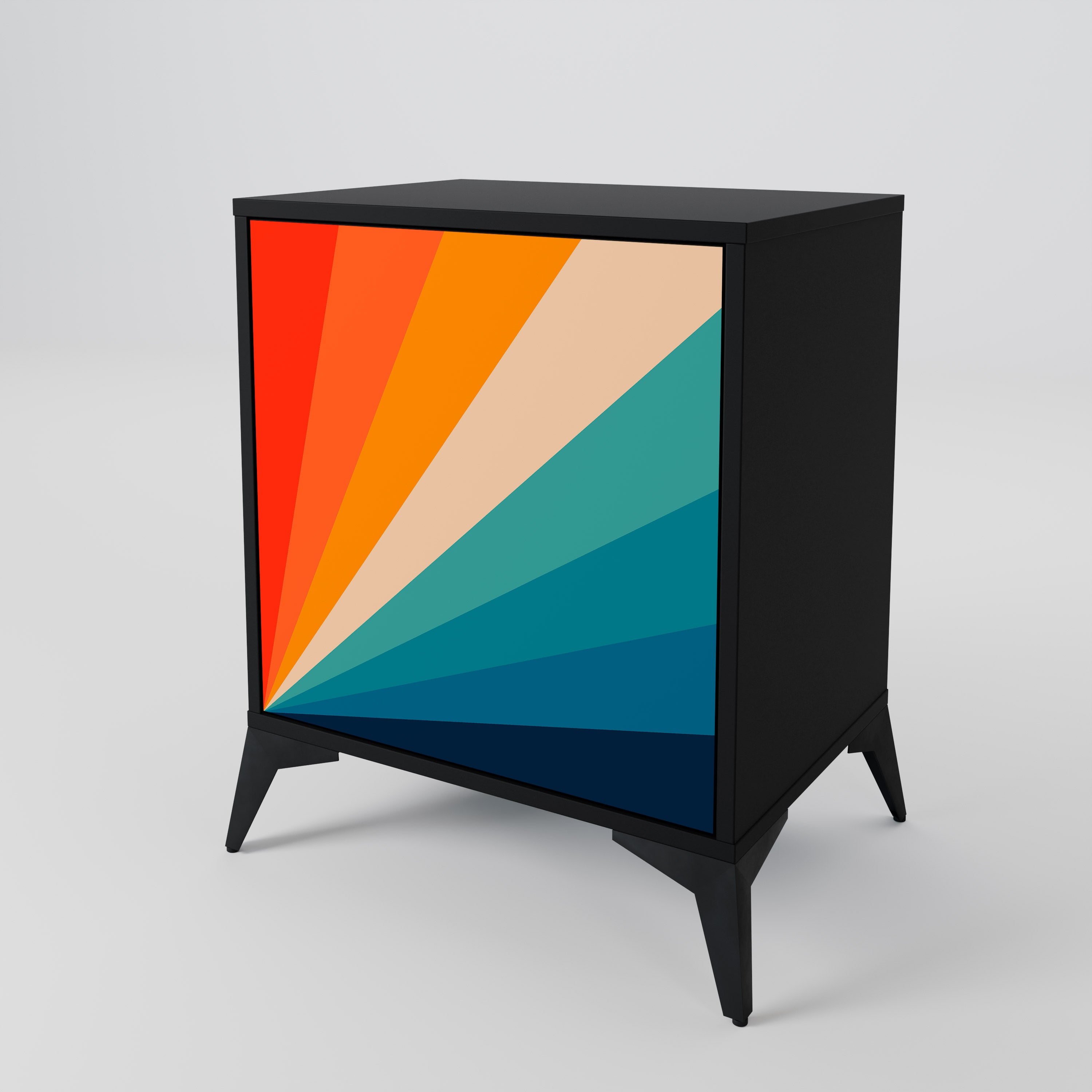PRISM CONCUSSION Komoda 1-drzwiowa korpus Czarny
