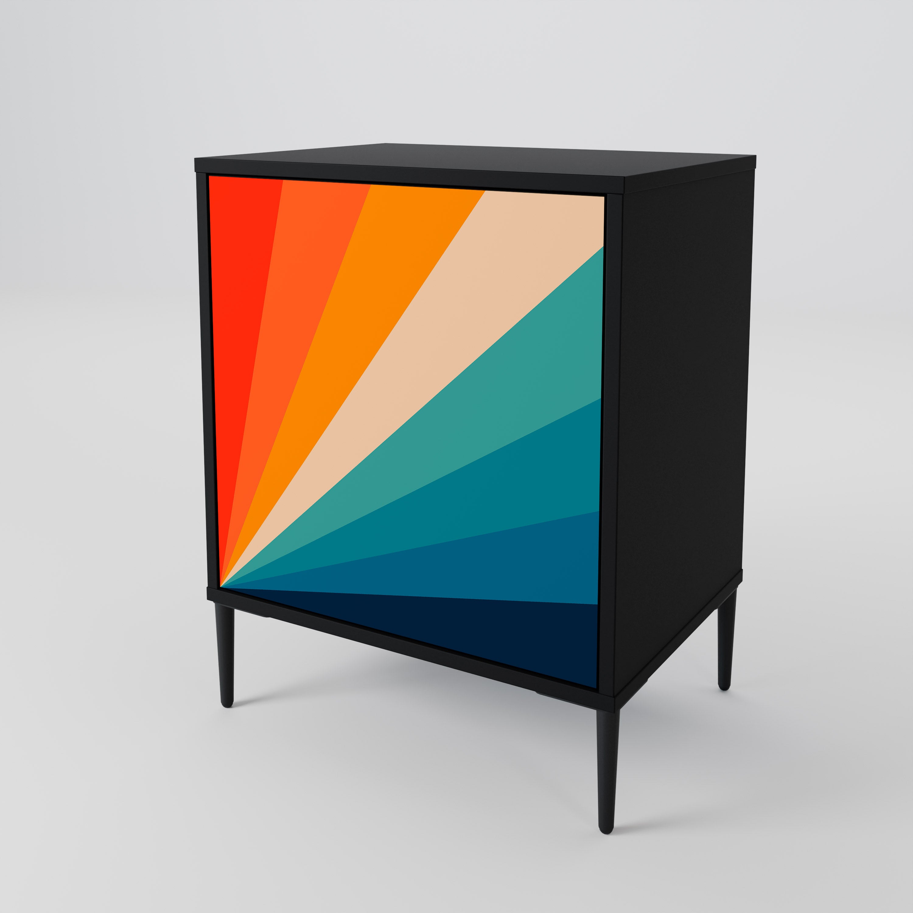 PRISM CONCUSSION Komoda 1-drzwiowa korpus Czarny
