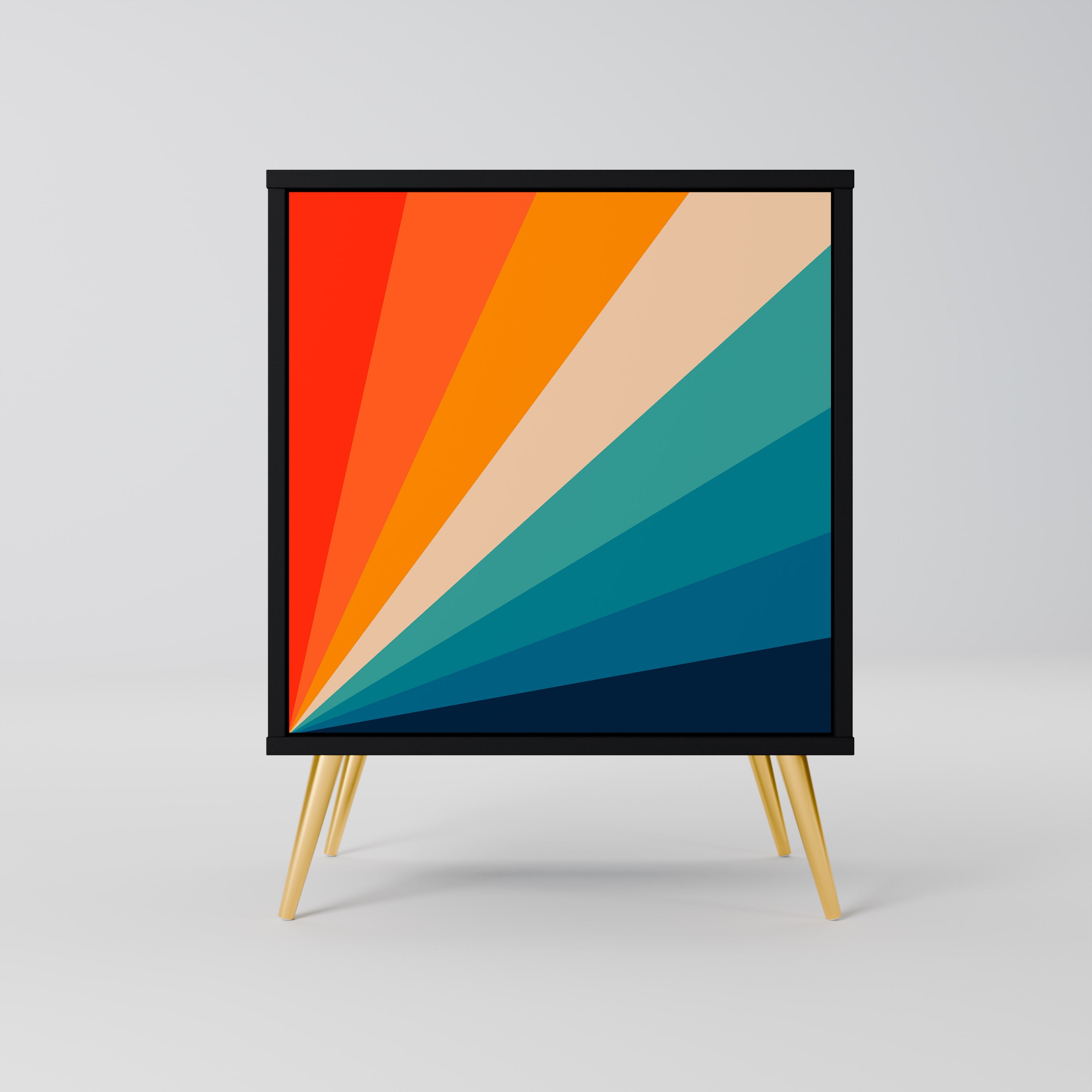 PRISM CONCUSSION Komoda 1-drzwiowa korpus Czarny