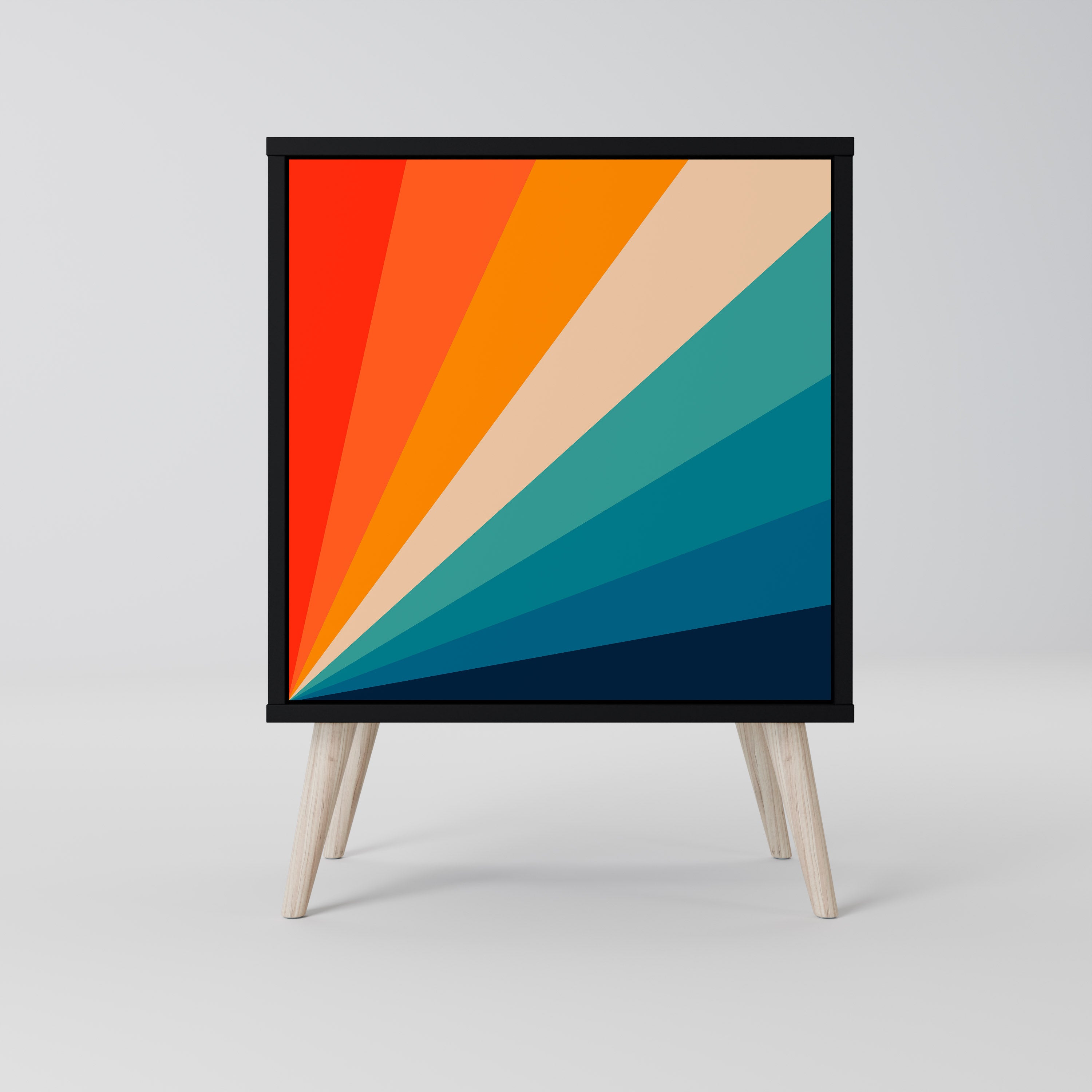 PRISM CONCUSSION Komoda 1-drzwiowa korpus Czarny