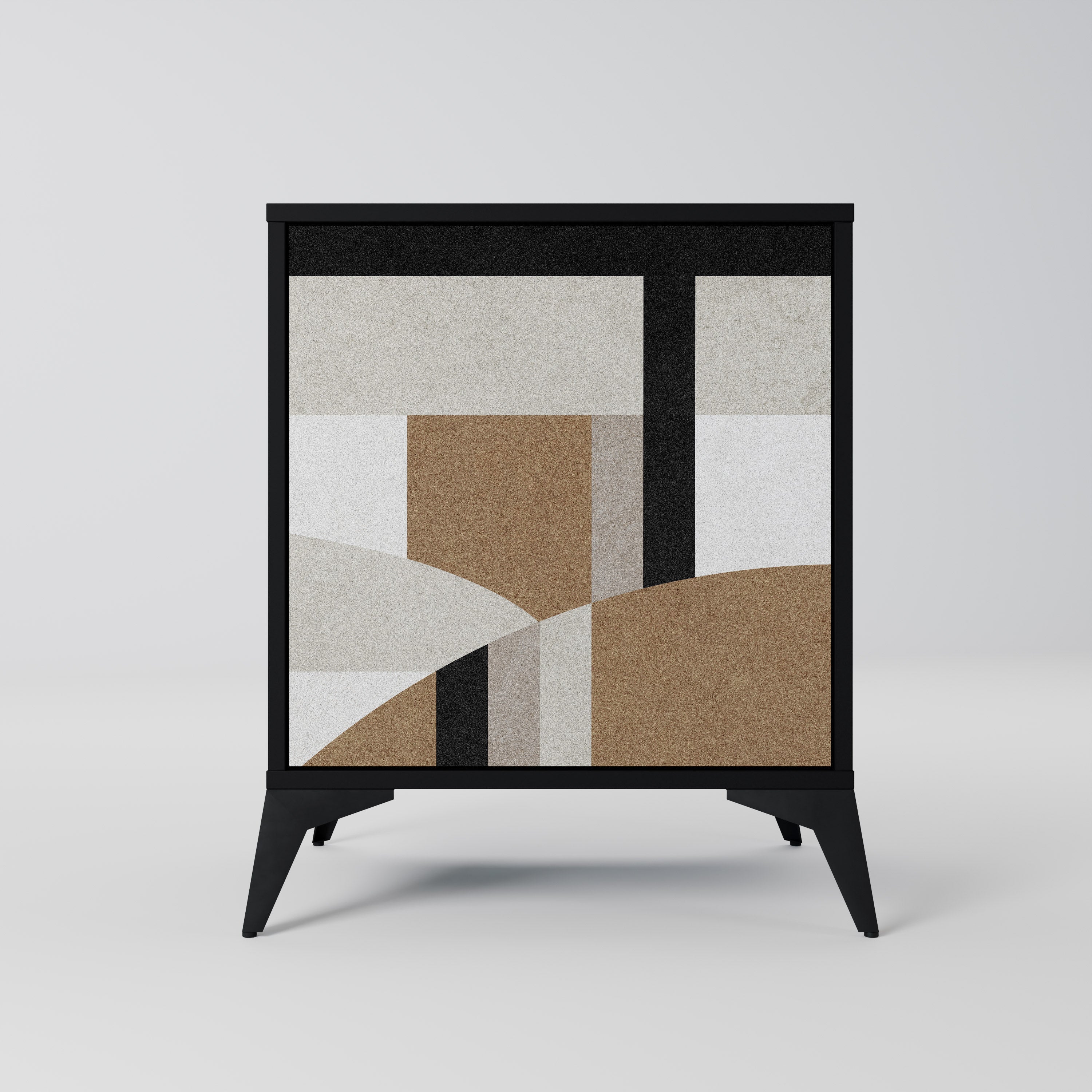 DELICATE MEMENTO Komoda 1-drzwiowa korpus Czarny