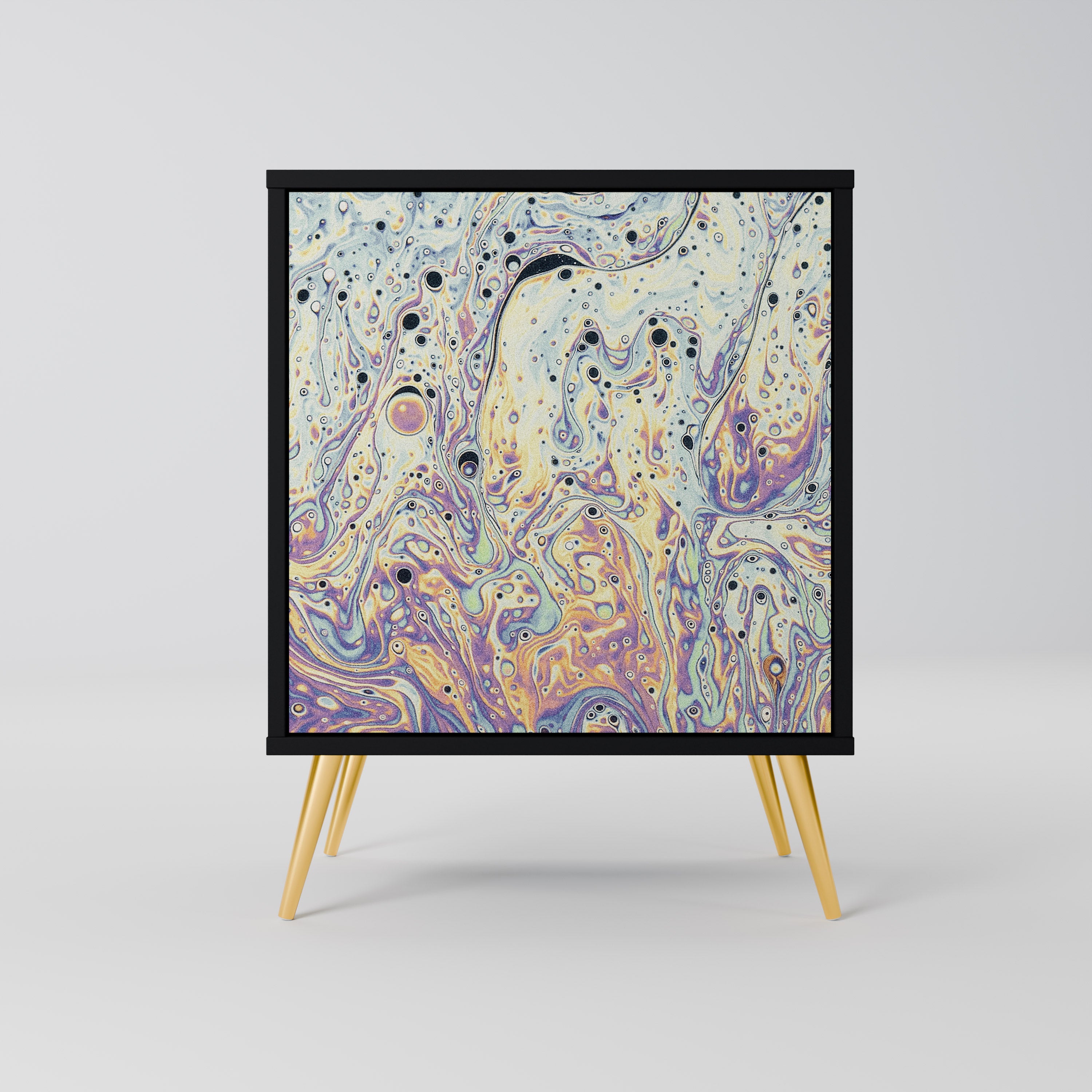 MOSAIC OF COLORS Komoda 1-drzwiowa korpus Czarny