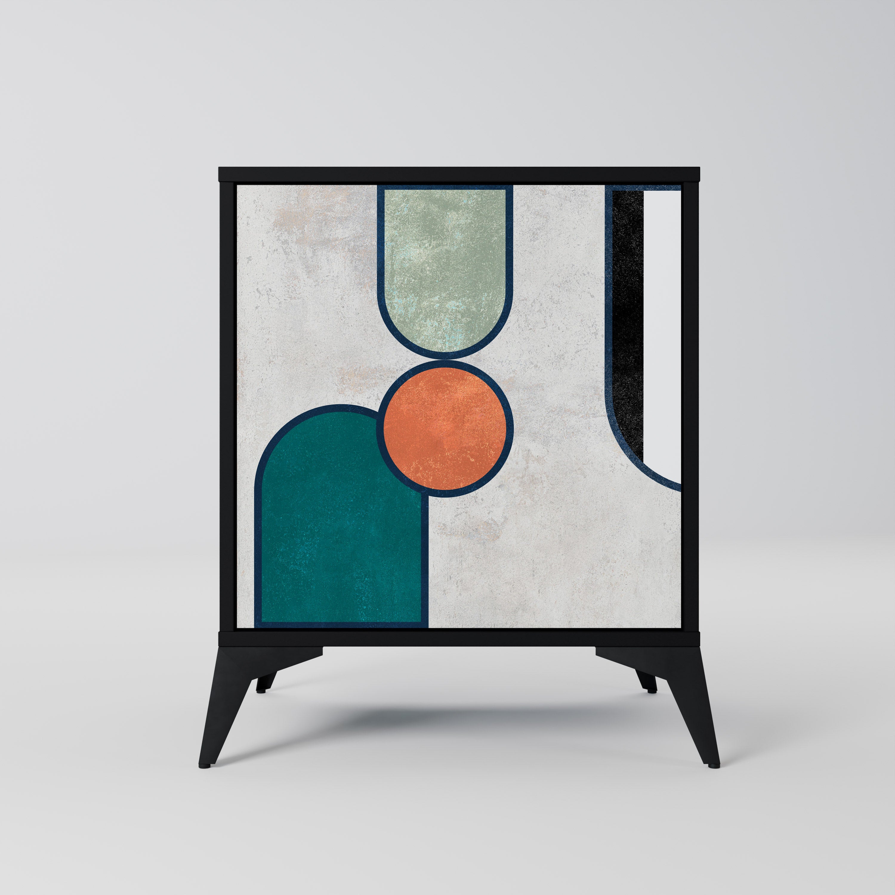 COOL STORY Komoda 1-drzwiowa korpus Czarny