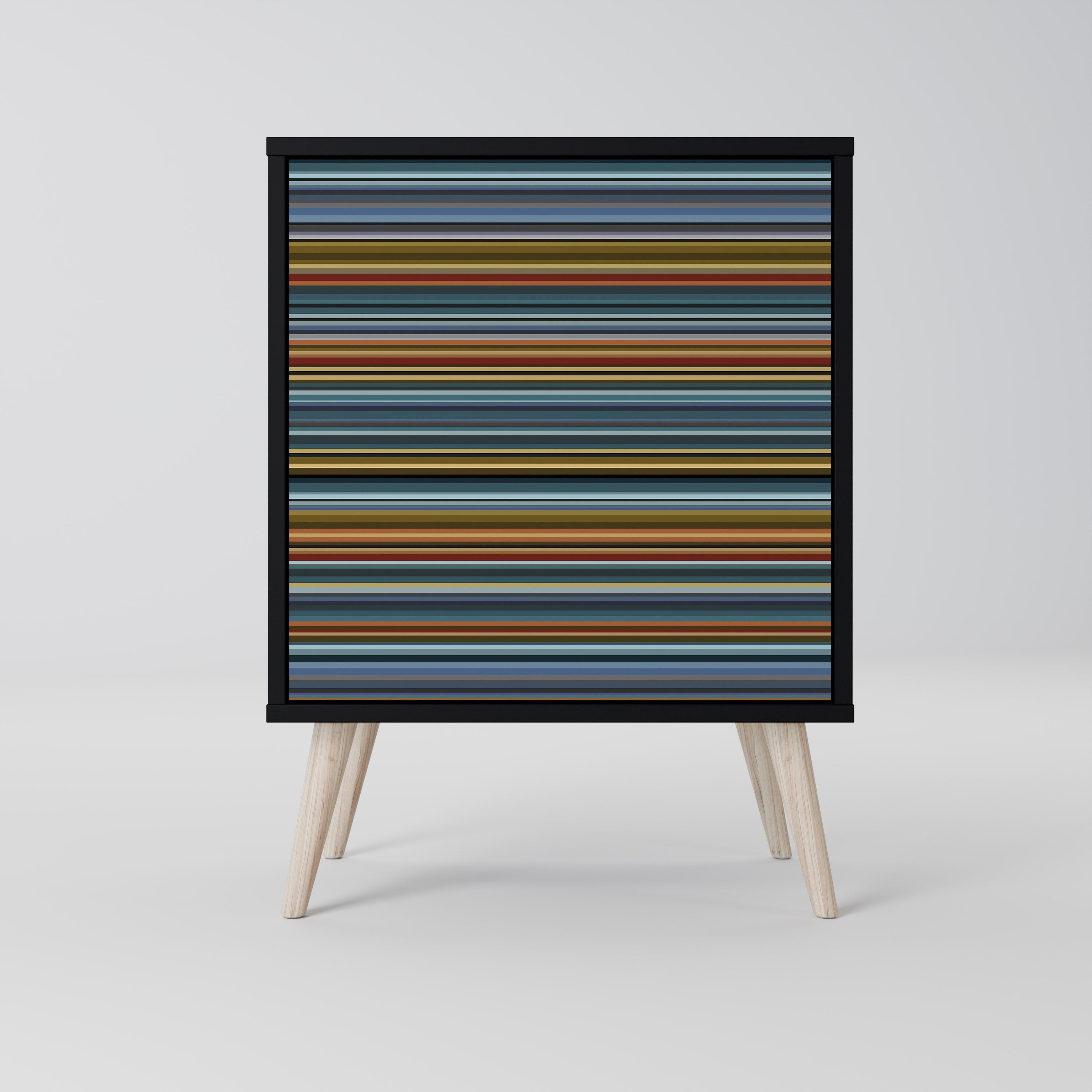 LINEOUT SPECTRUM Komoda 1-drzwiowa korpus Czarny