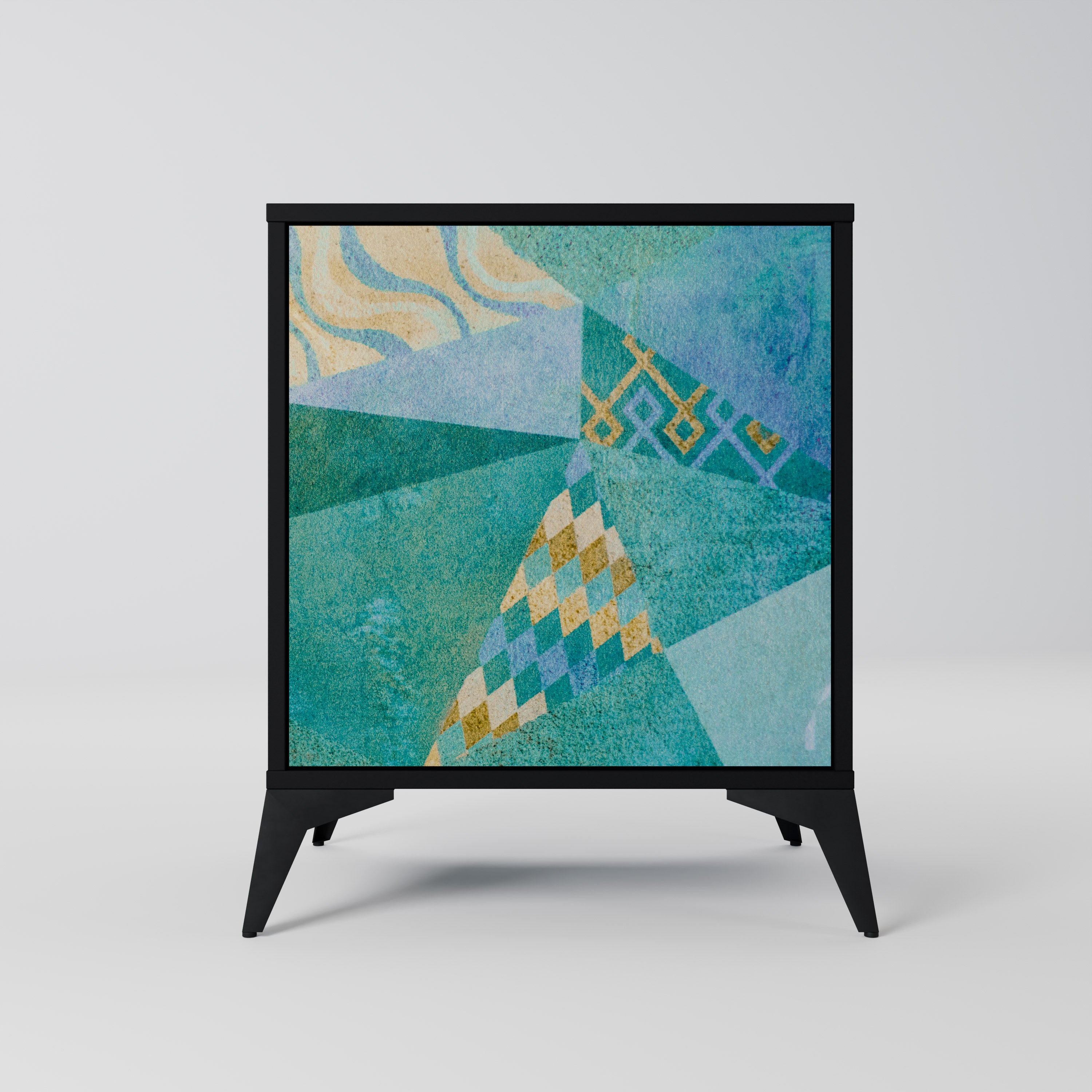 SPECTRUM SPLENDOR Komoda 1-drzwiowa korpus Czarny