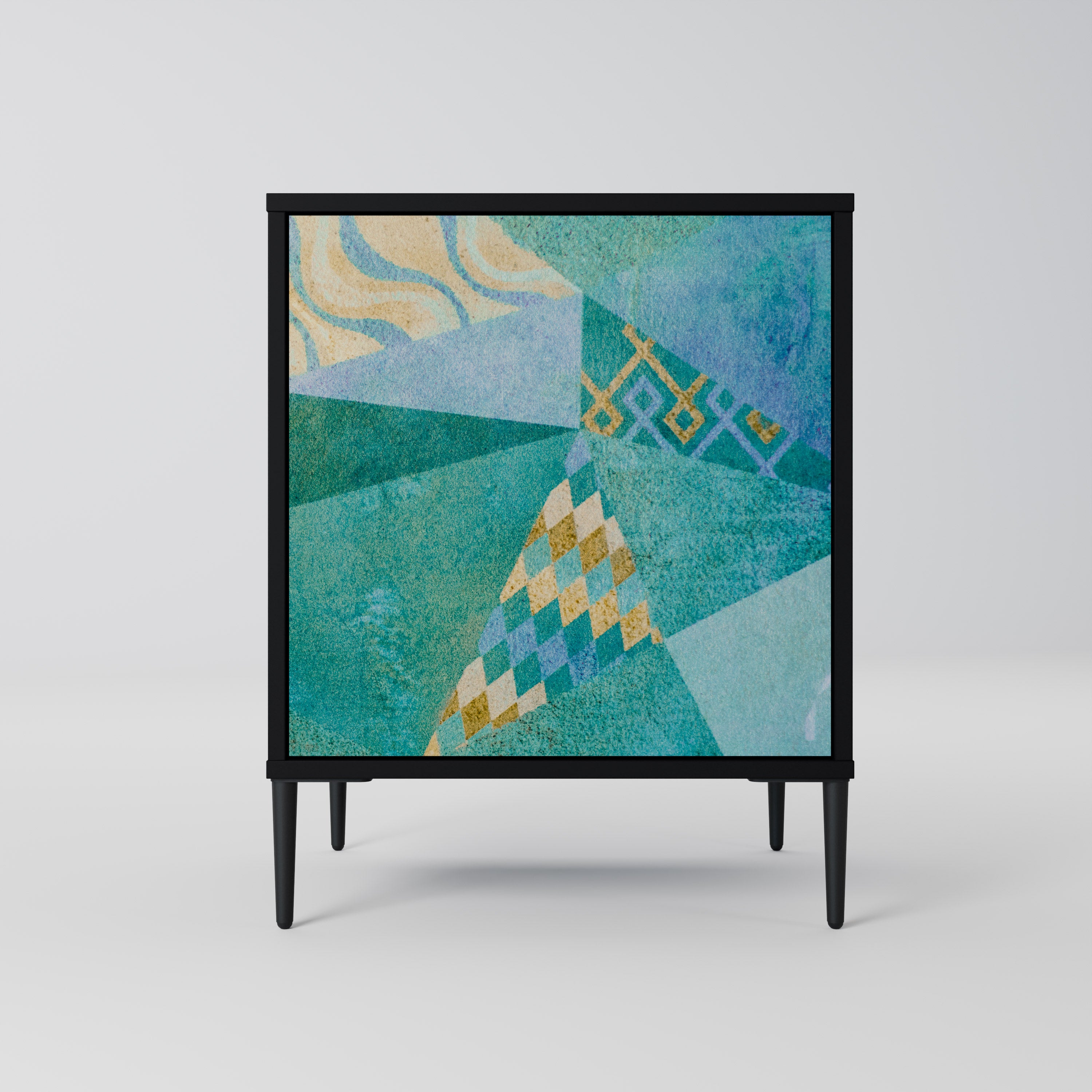 SPECTRUM SPLENDOR Komoda 1-drzwiowa korpus Czarny