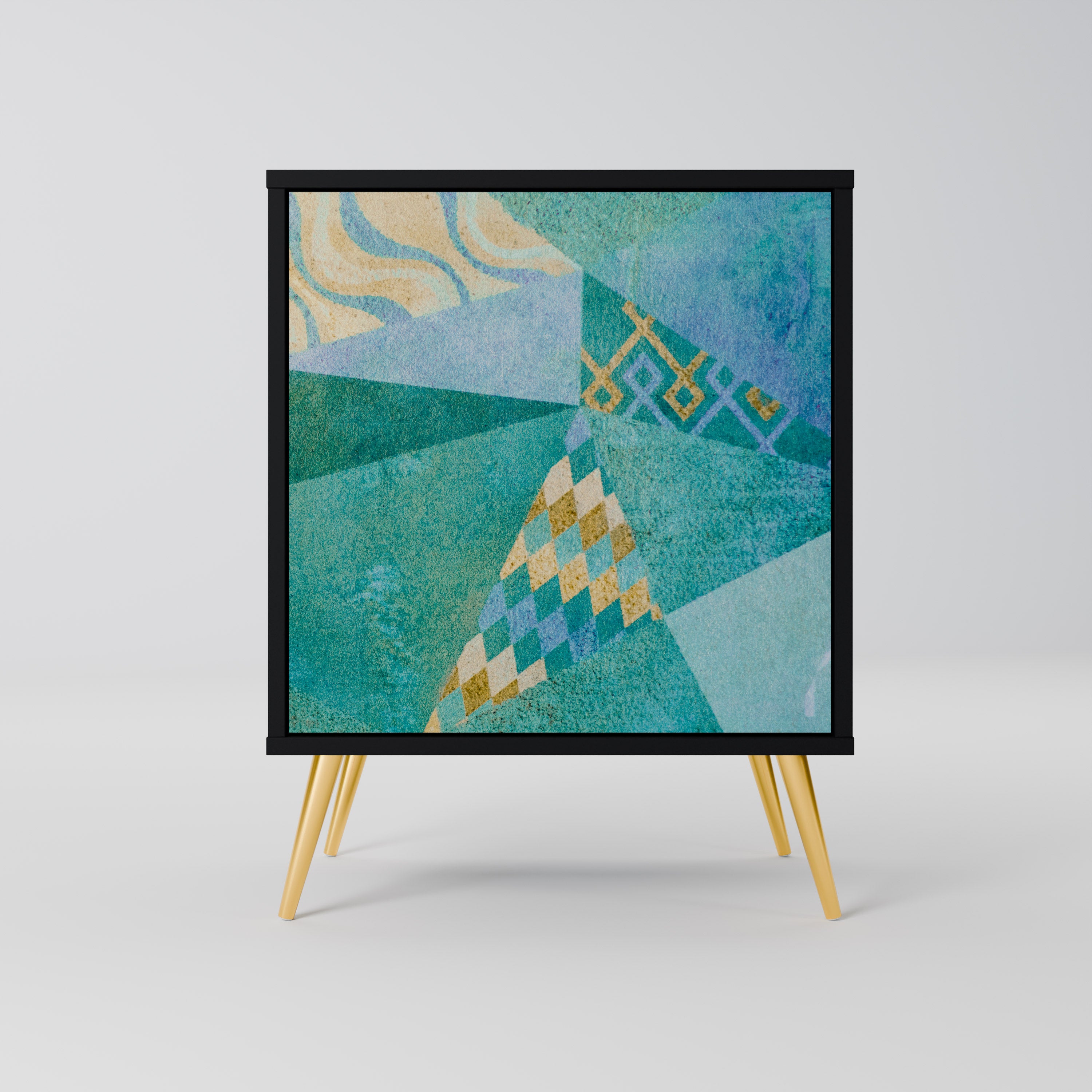 SPECTRUM SPLENDOR Komoda 1-drzwiowa korpus Czarny