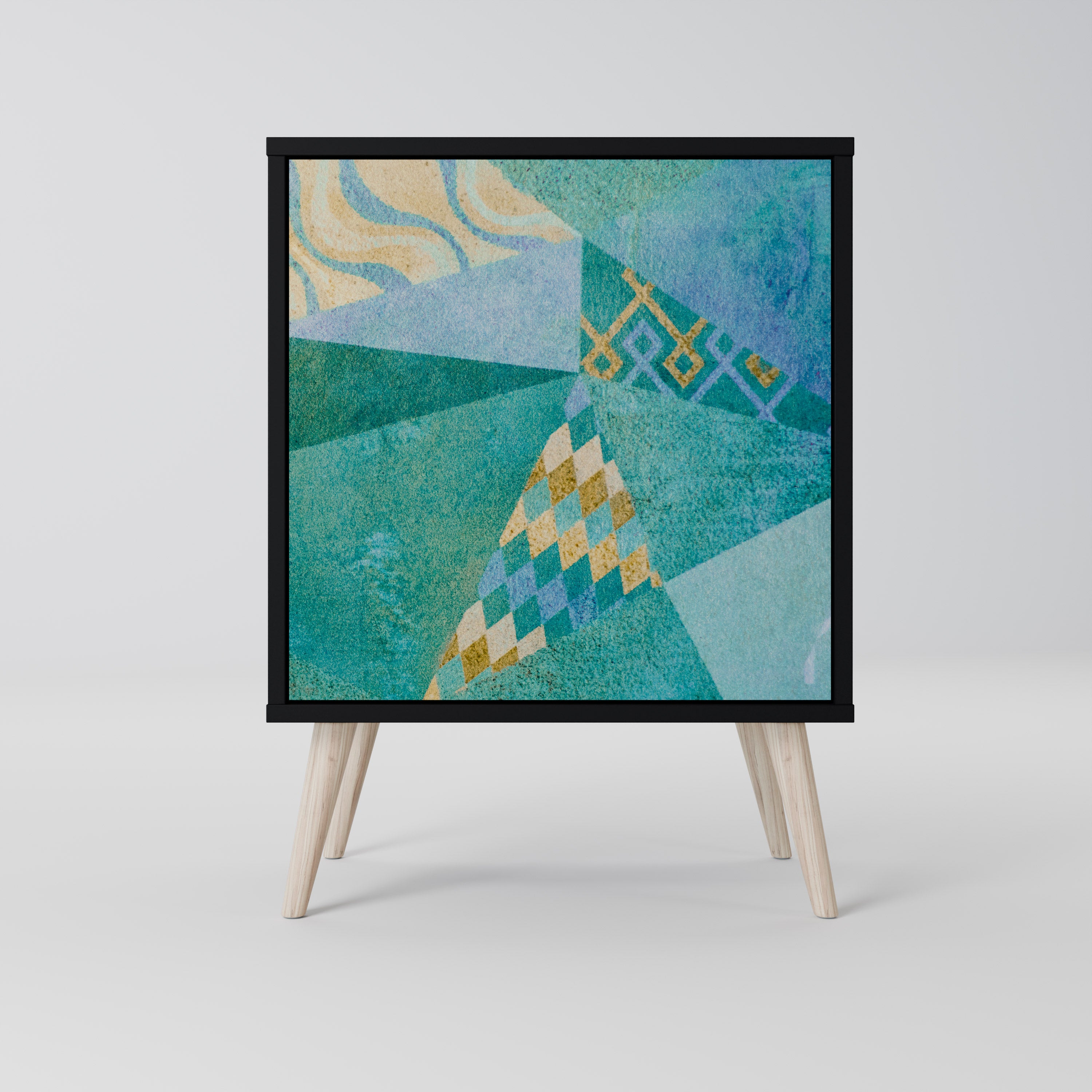 SPECTRUM SPLENDOR Komoda 1-drzwiowa korpus Czarny