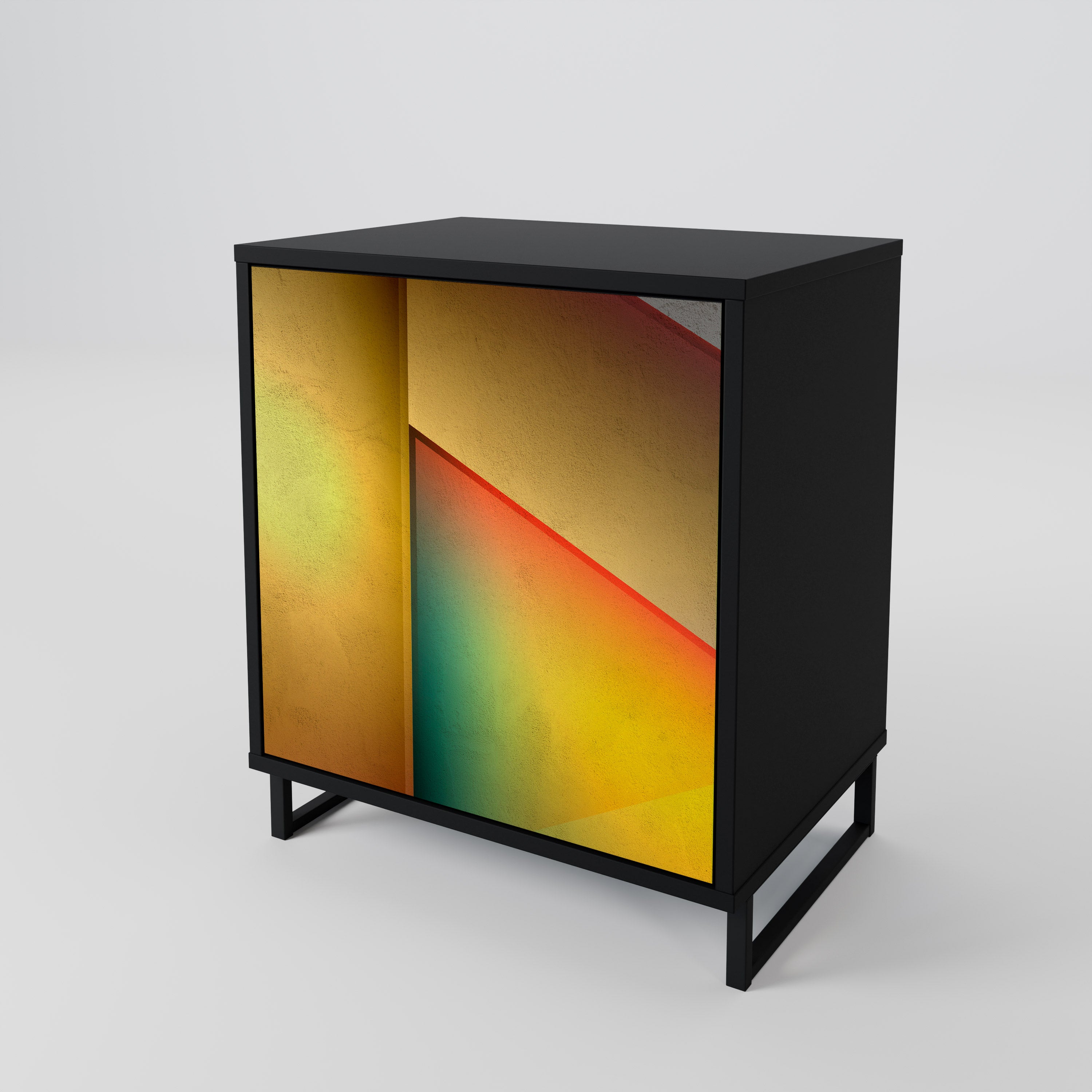 PIERCING SHARPNESS Komoda 1-drzwiowa korpus Czarny