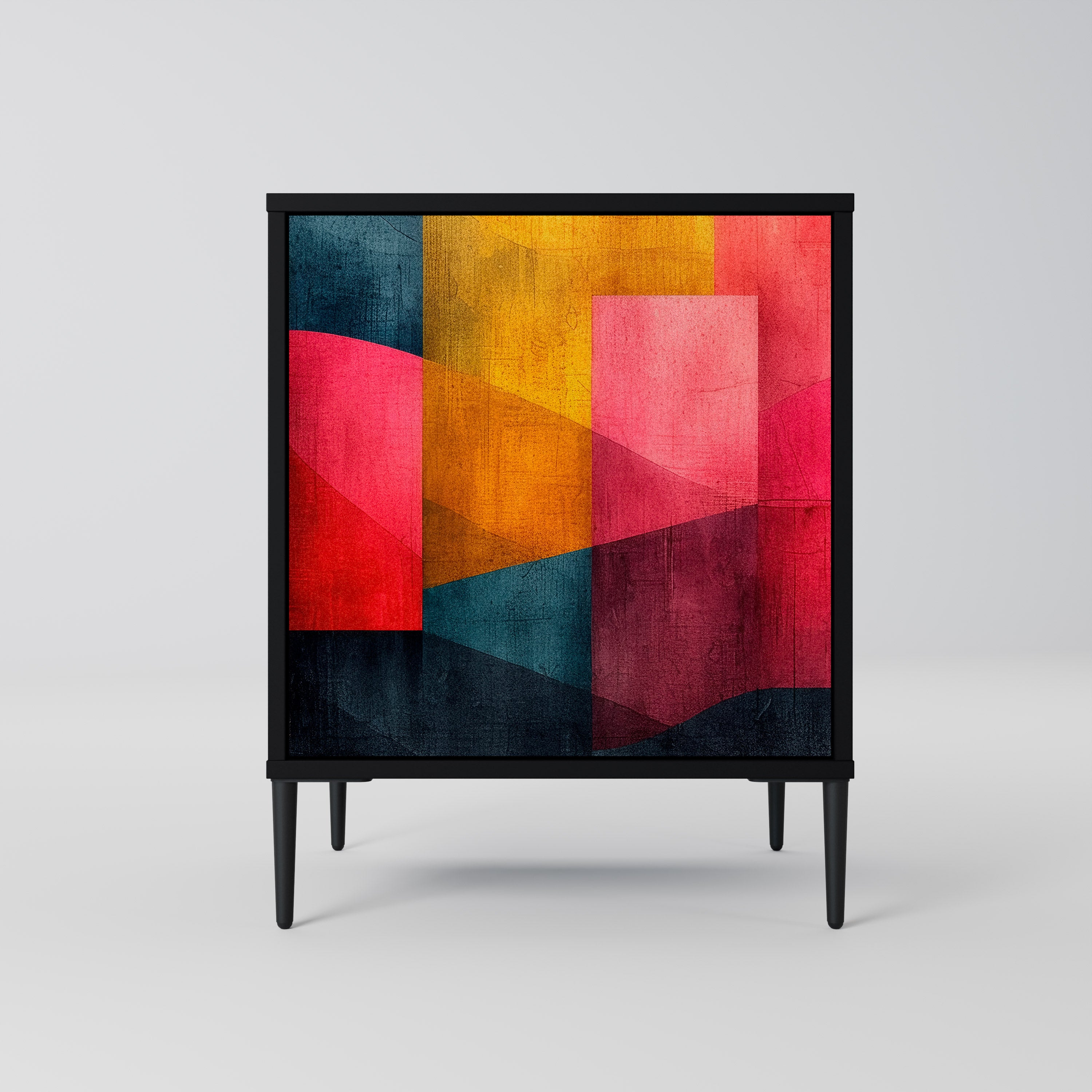 COLORFUL SOUNDS Komoda 1-drzwiowa korpus Czarny