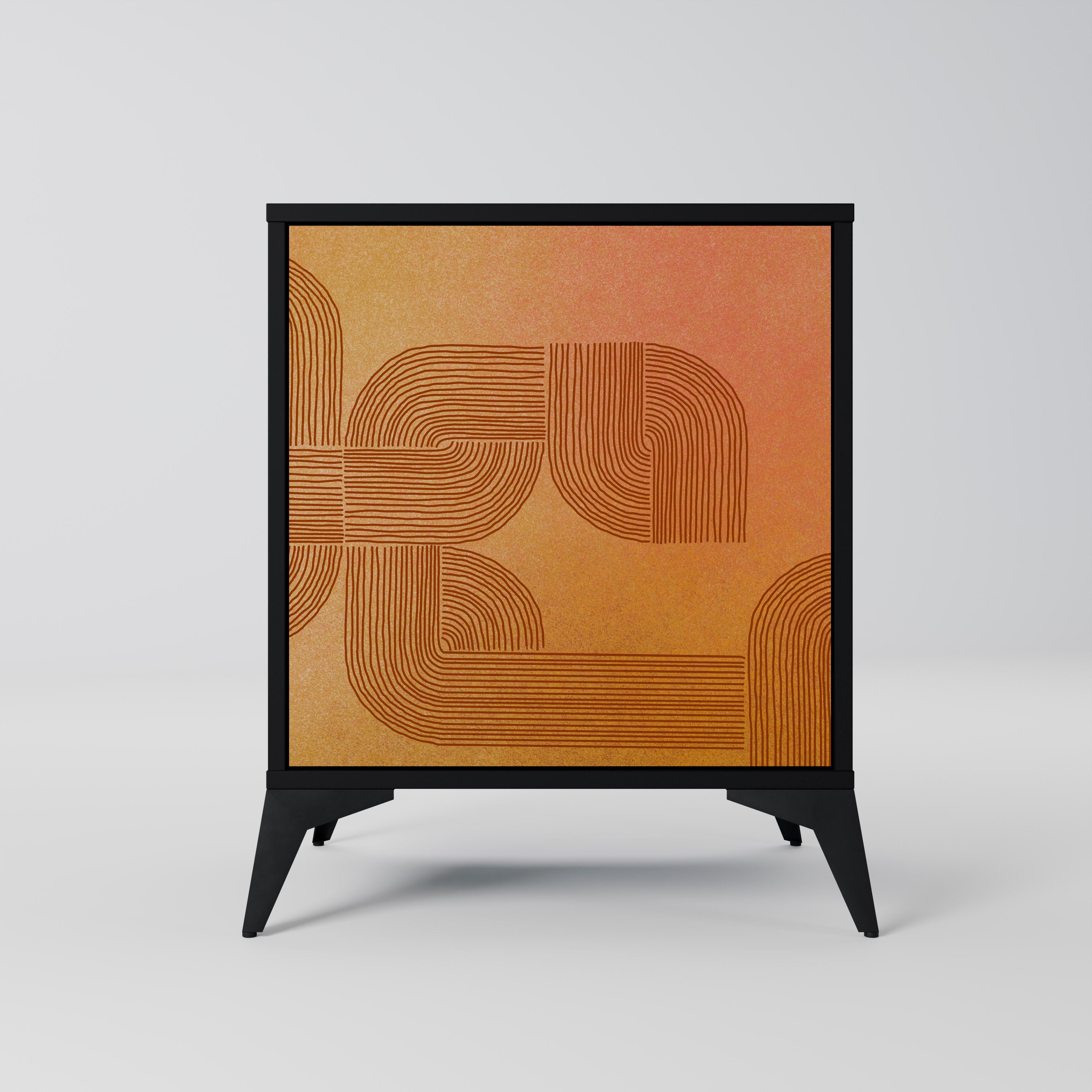 STRENGTHENING RELATION Komoda 1-drzwiowa korpus Czarny