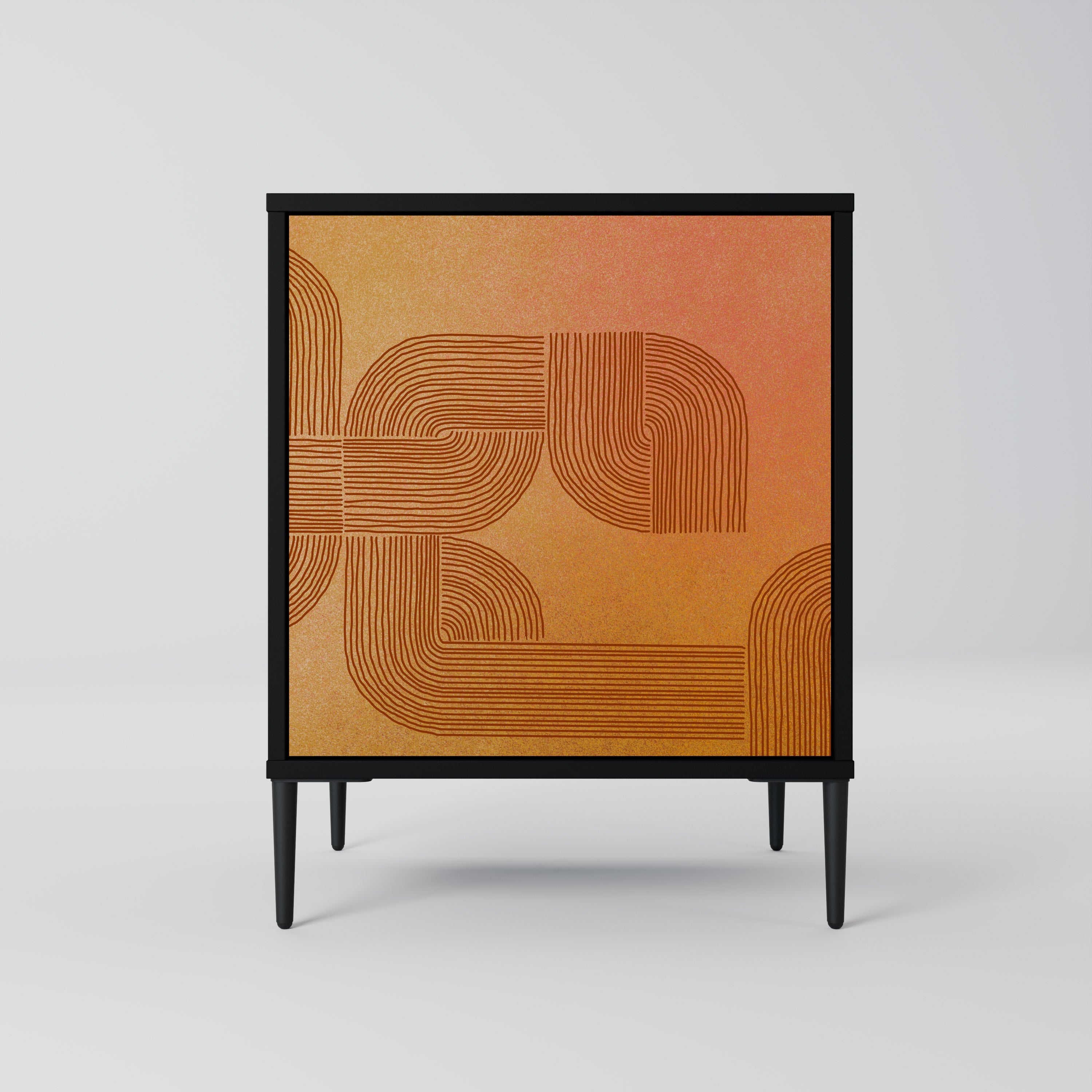 STRENGTHENING RELATION Komoda 1-drzwiowa korpus Czarny