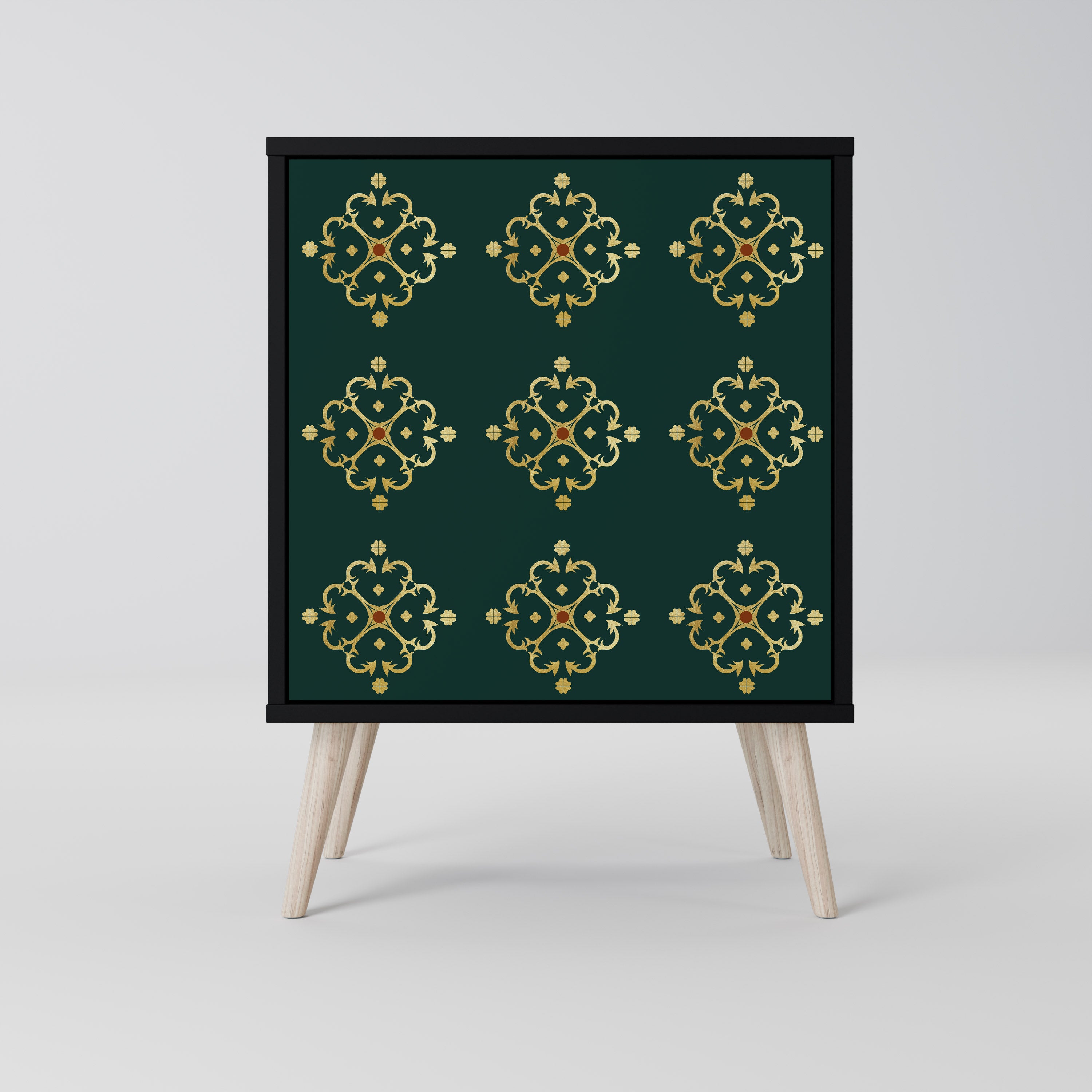 ROYAL MEDALLION Komoda 1-drzwiowa korpus Czarny