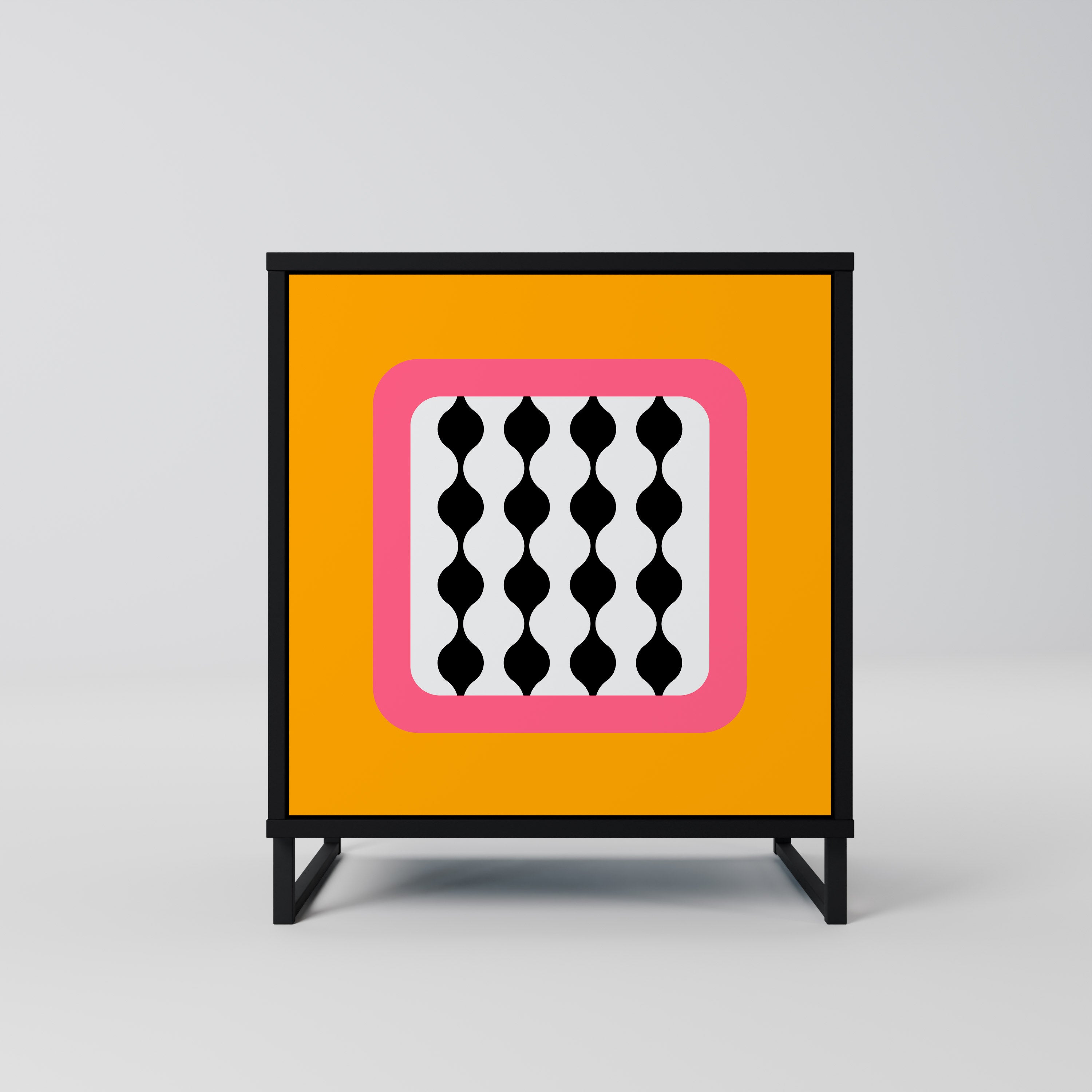 TEARS IN HEAVEN Komoda 1-drzwiowa korpus Czarny