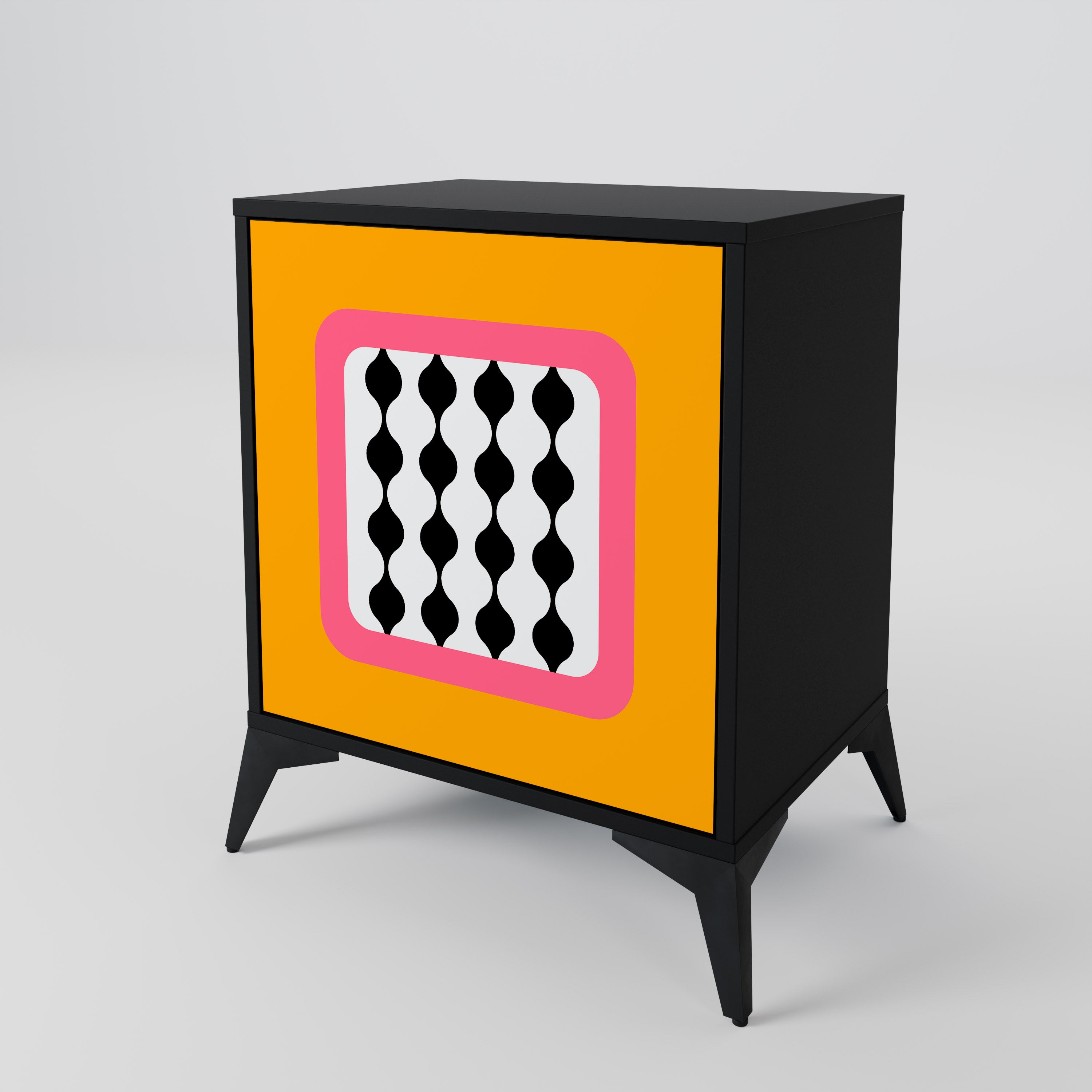 TEARS IN HEAVEN Komoda 1-drzwiowa korpus Czarny