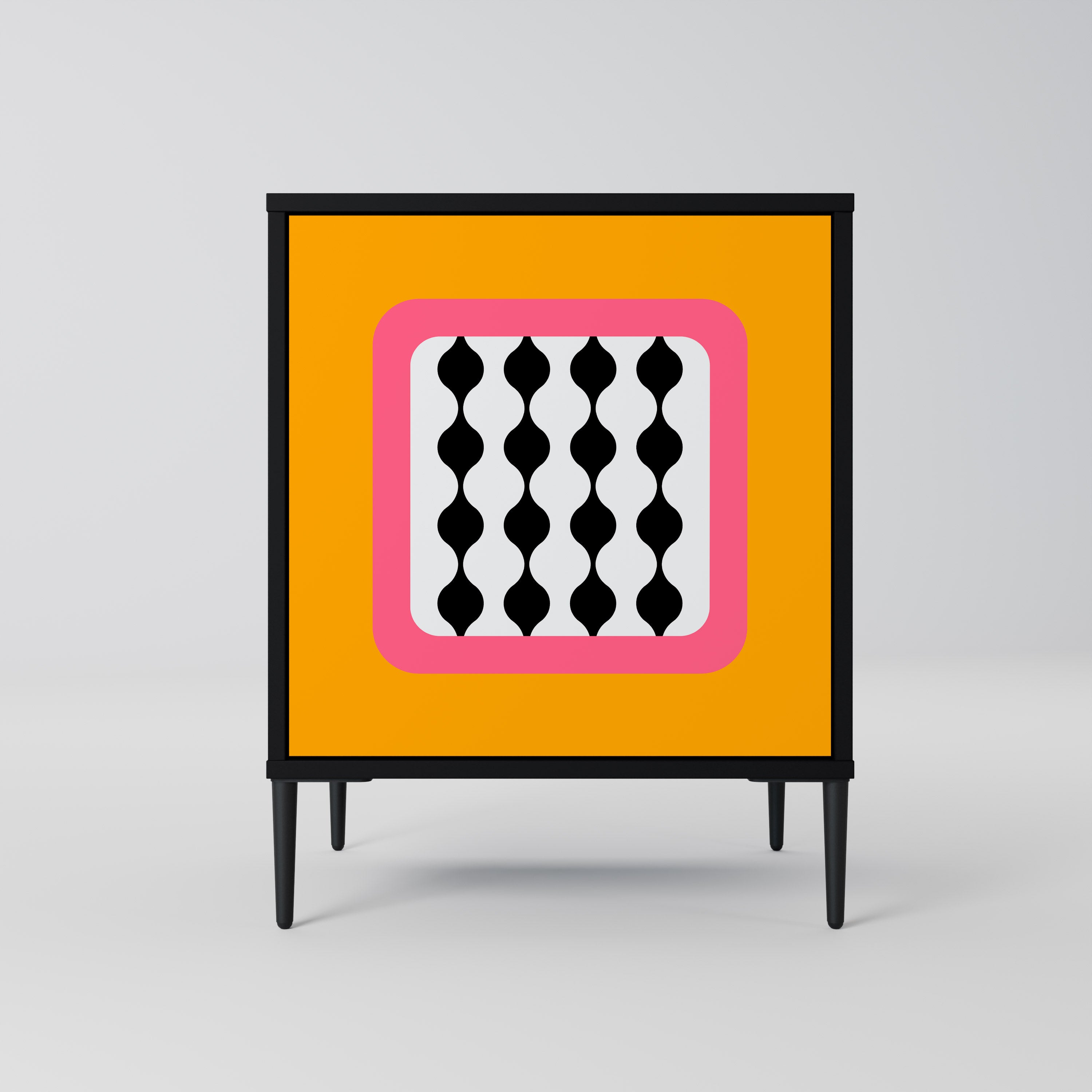 TEARS IN HEAVEN Komoda 1-drzwiowa korpus Czarny