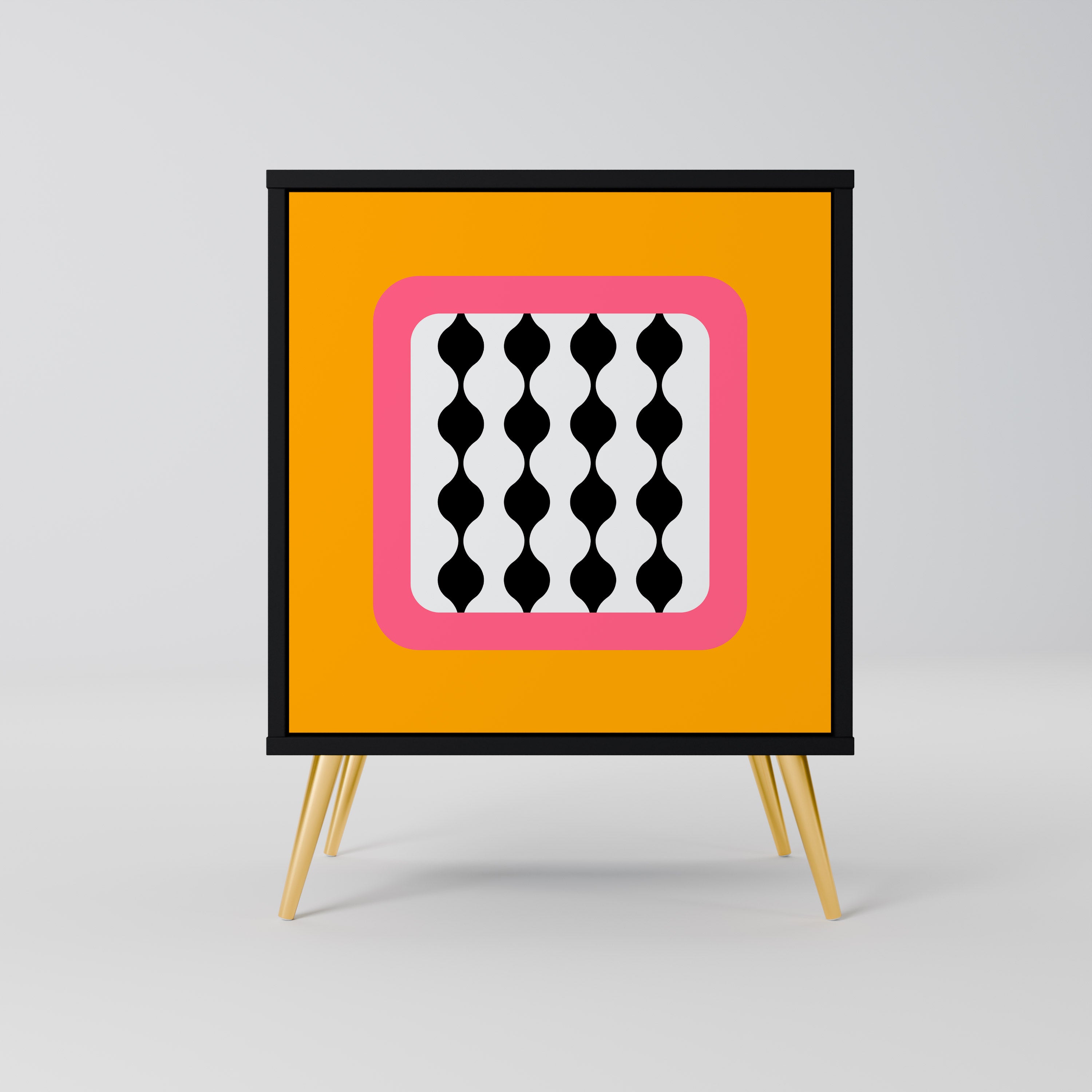 TEARS IN HEAVEN Komoda 1-drzwiowa korpus Czarny