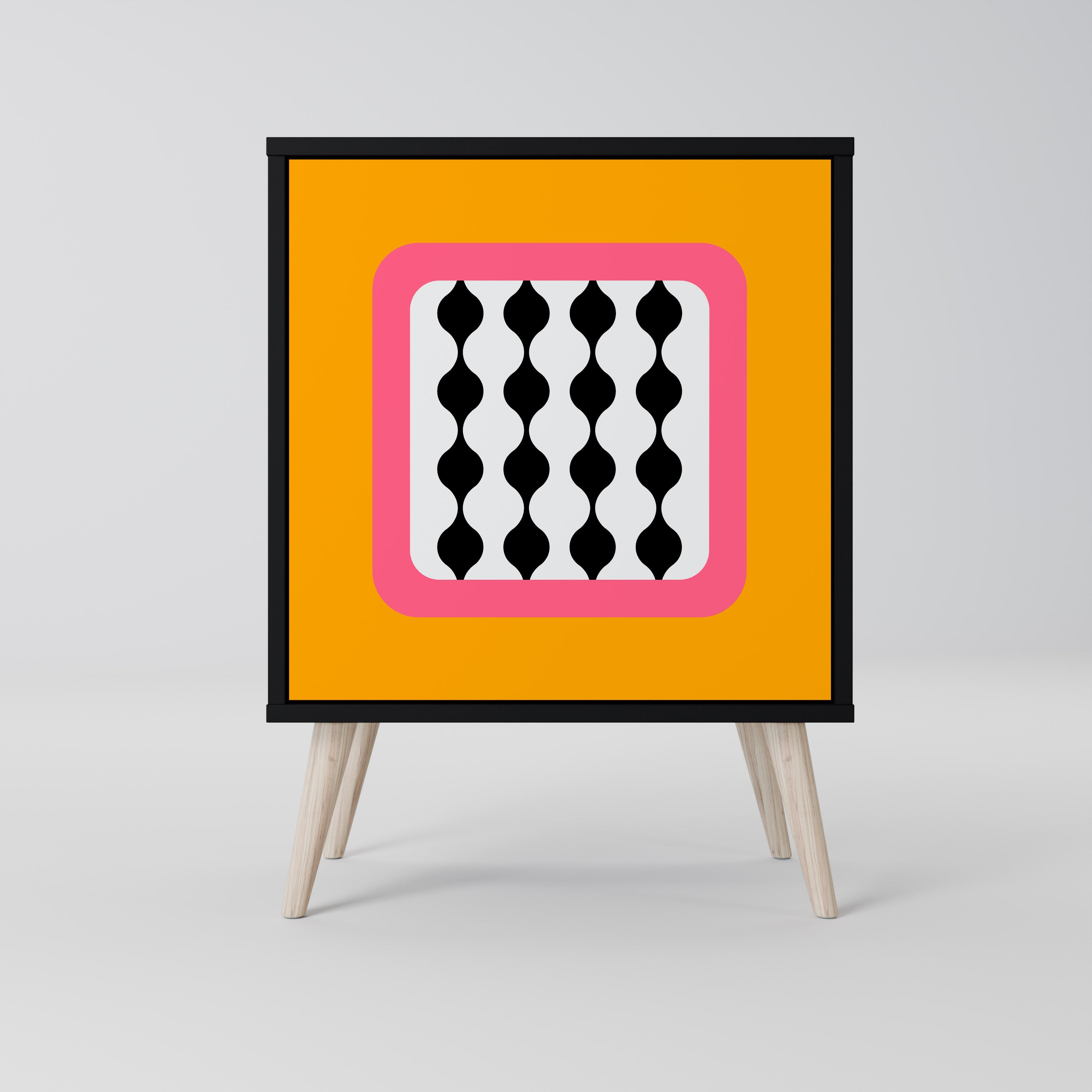 TEARS IN HEAVEN Komoda 1-drzwiowa korpus Czarny