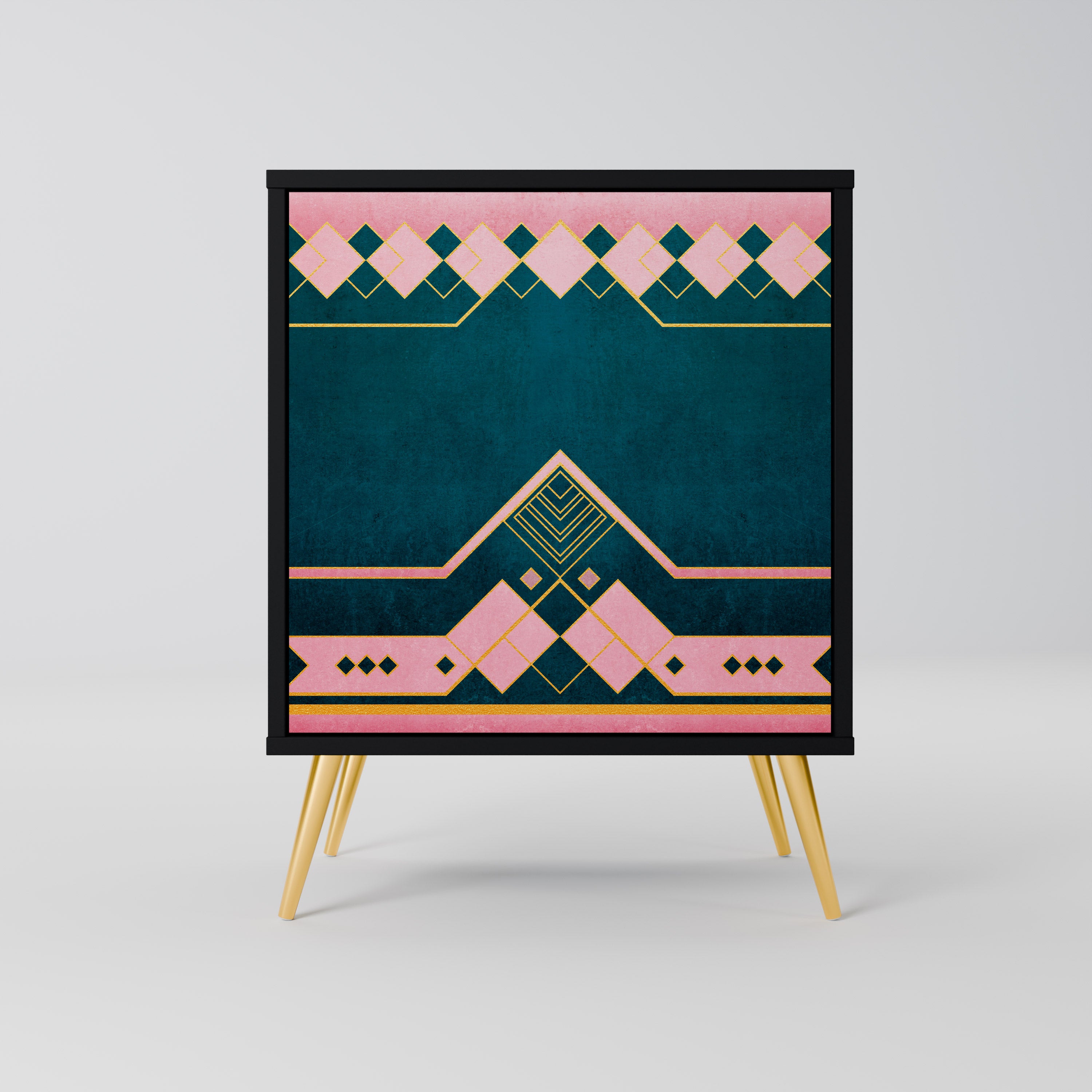 ROYAL COMPOSITION Komoda 1-drzwiowa korpus Czarny