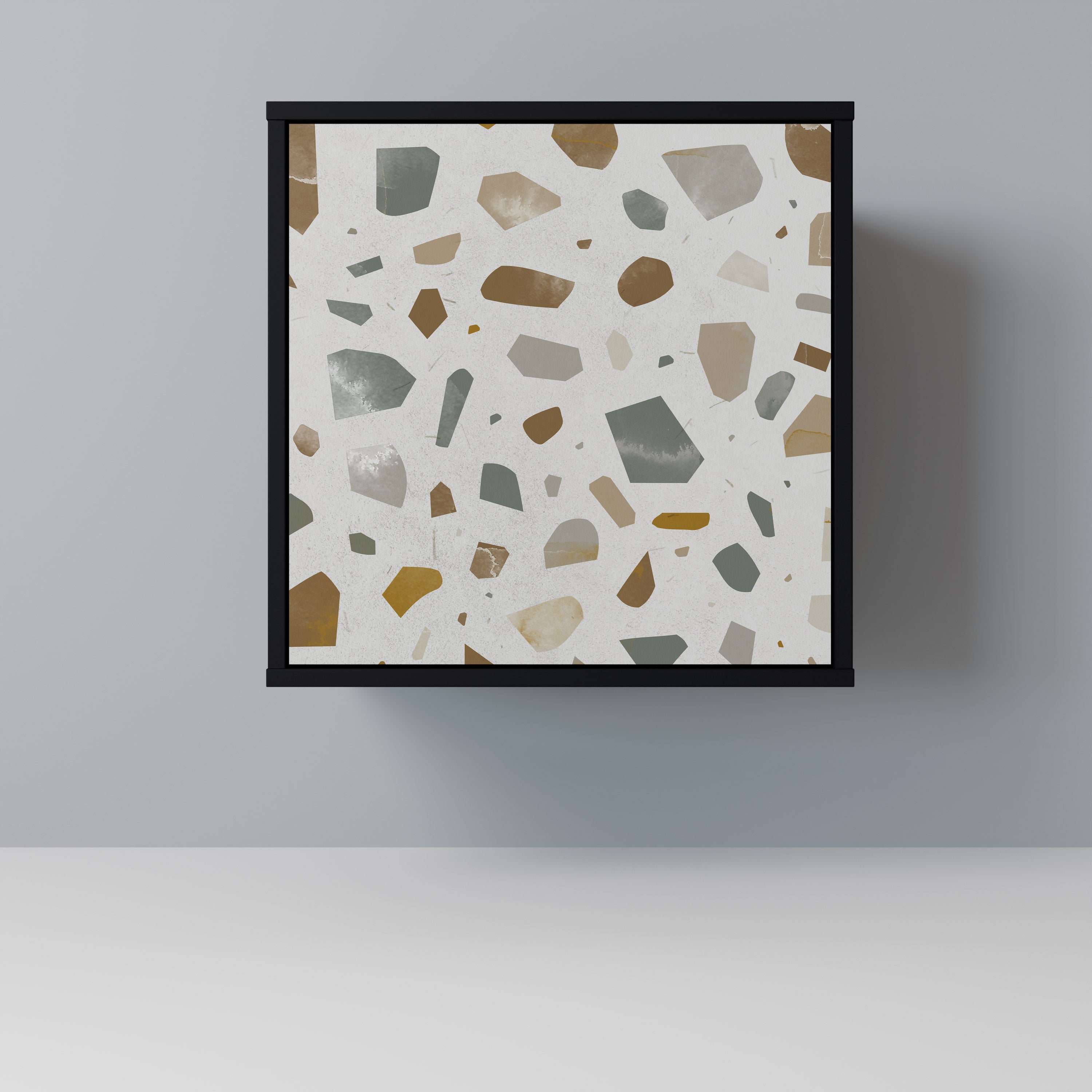 PIECES OF TOMORROW Komoda 1-drzwiowa korpus Czarny