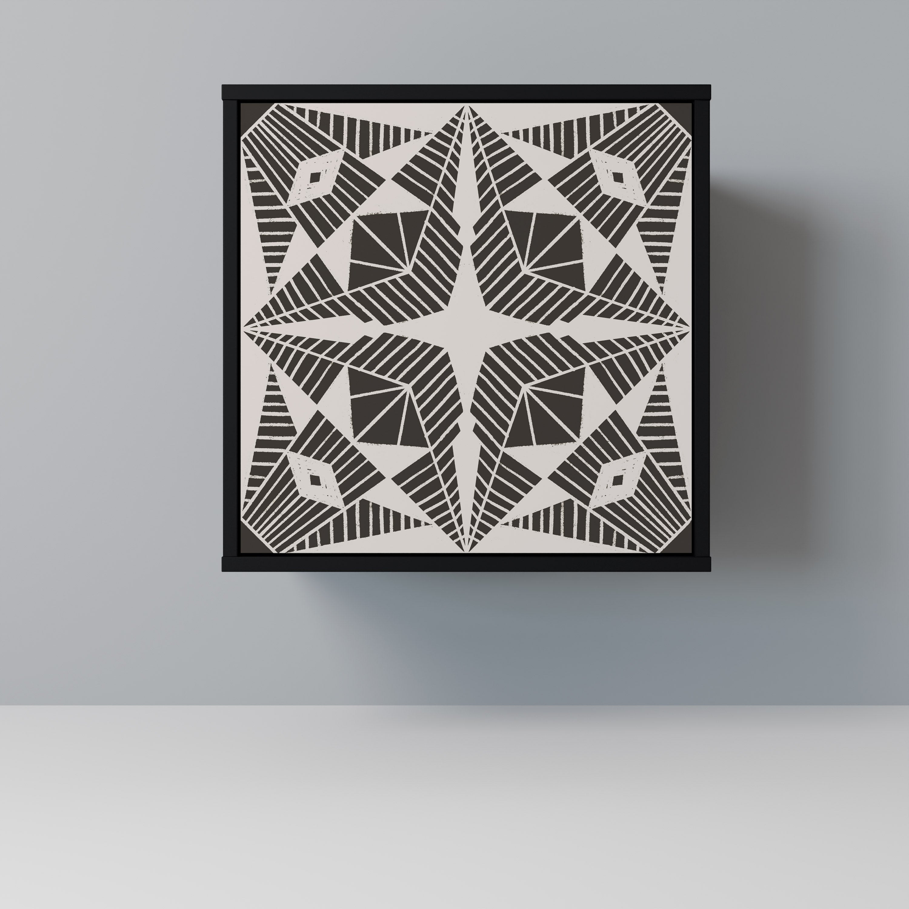 MONOCHROME NEXUS Komoda 1-drzwiowa korpus Czarny