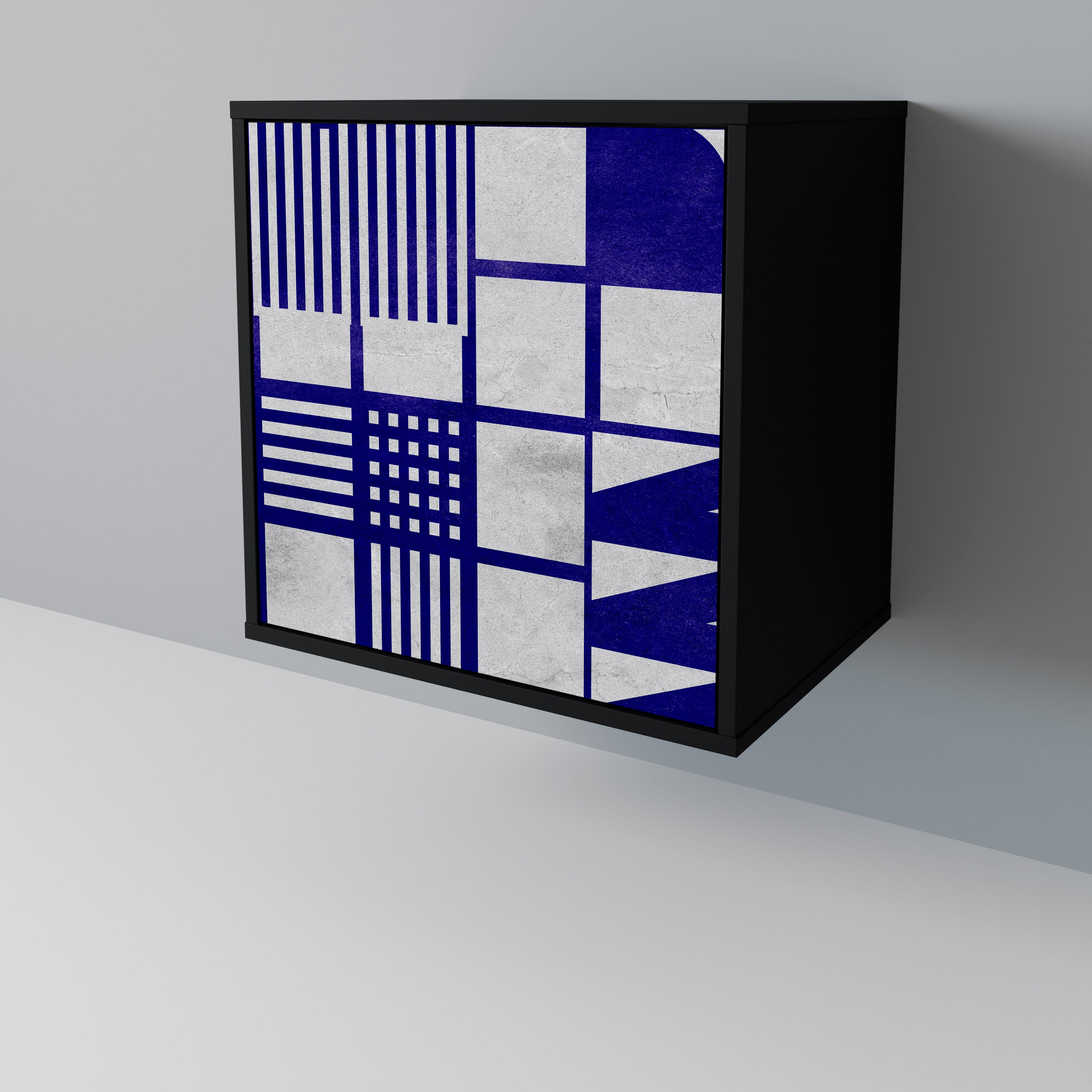 THE RIGHT PLACES Komoda 1-drzwiowa korpus Czarny