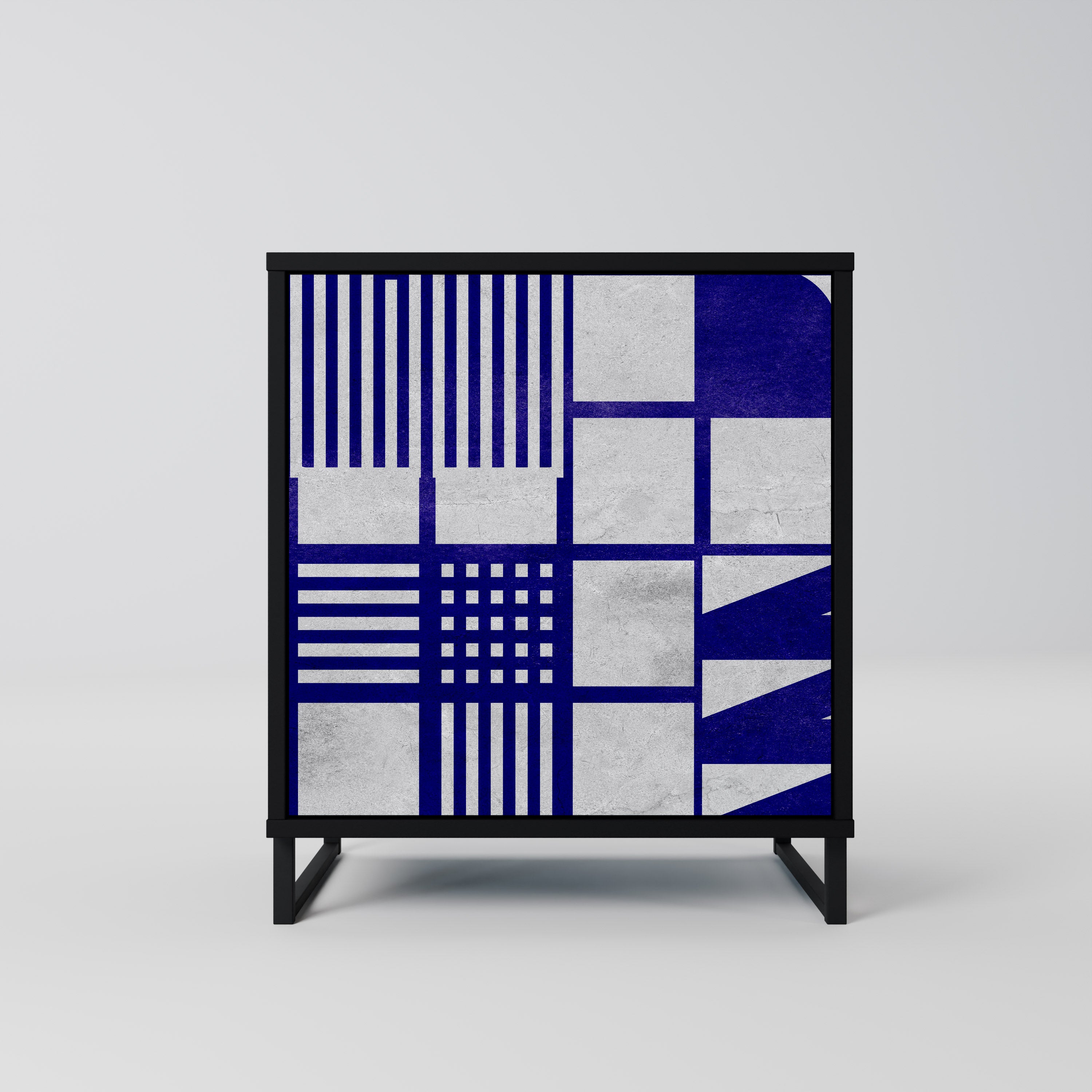 THE RIGHT PLACES Komoda 1-drzwiowa korpus Czarny