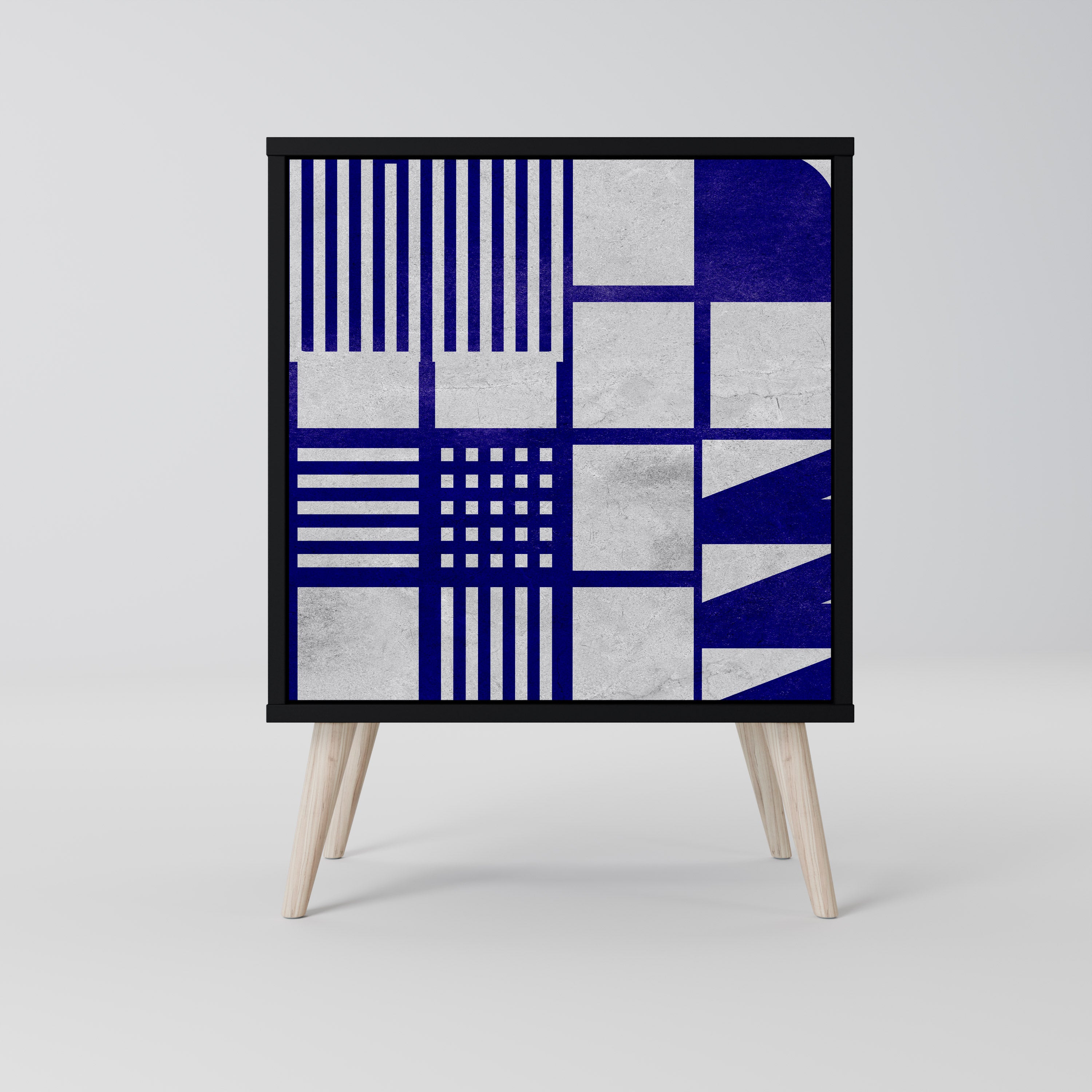 THE RIGHT PLACES Komoda 1-drzwiowa korpus Czarny