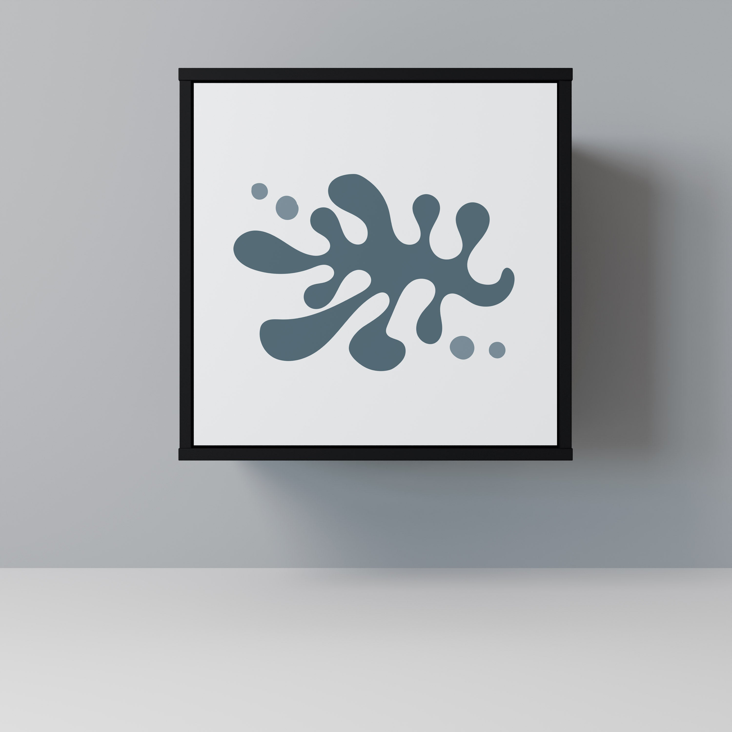 WONDERLAND VEGETATION Komoda 1-drzwiowa korpus Czarny