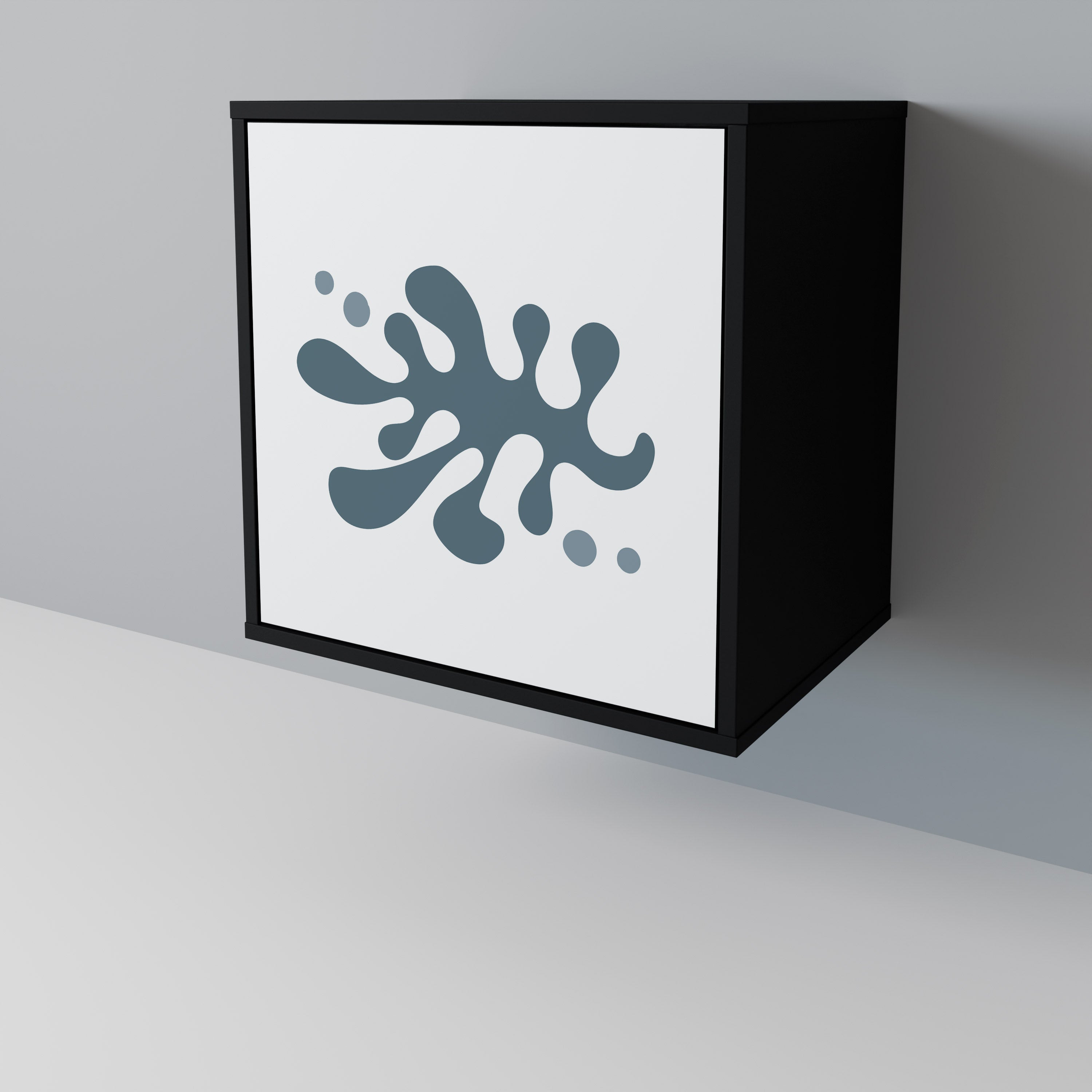 WONDERLAND VEGETATION Komoda 1-drzwiowa korpus Czarny