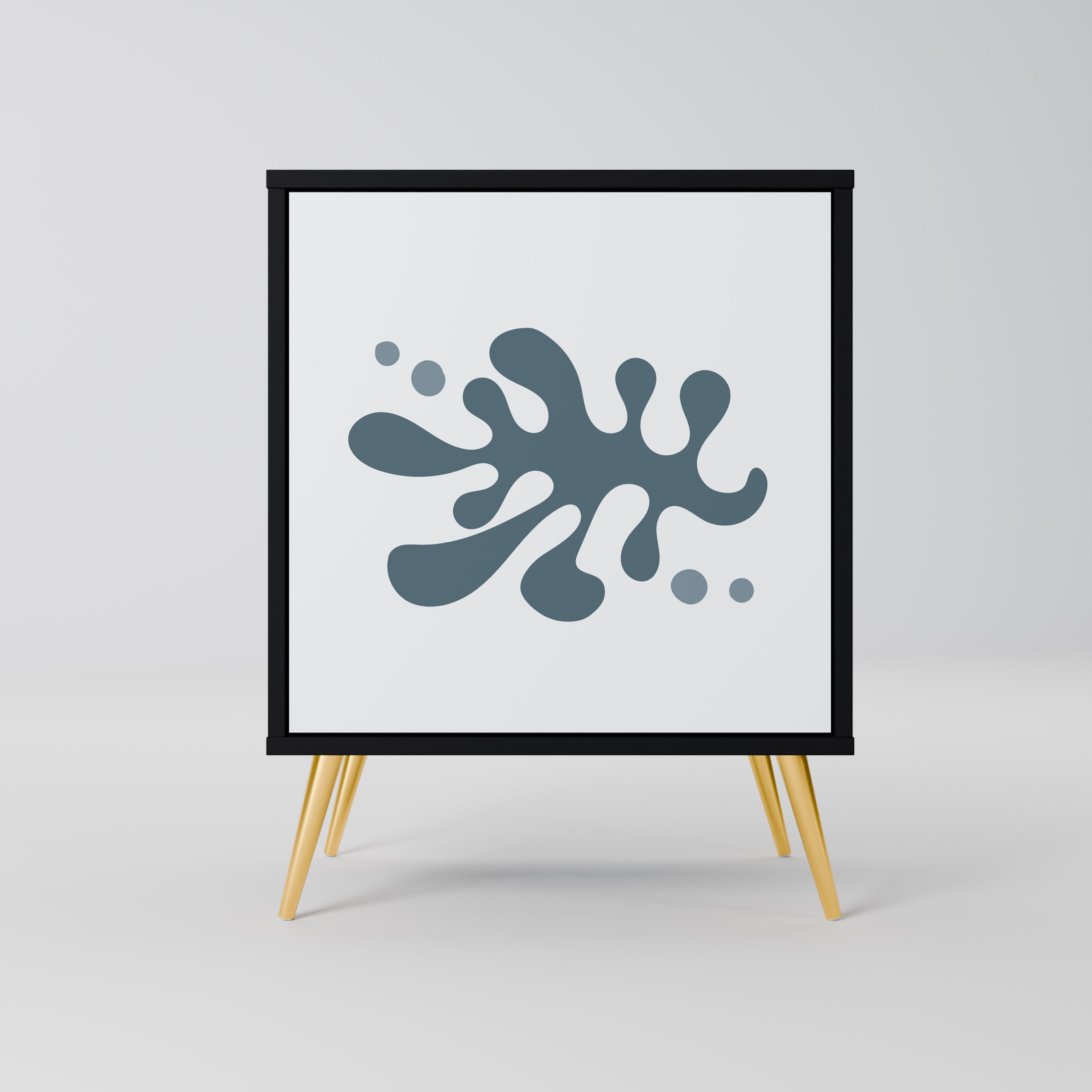 WONDERLAND VEGETATION Komoda 1-drzwiowa korpus Czarny