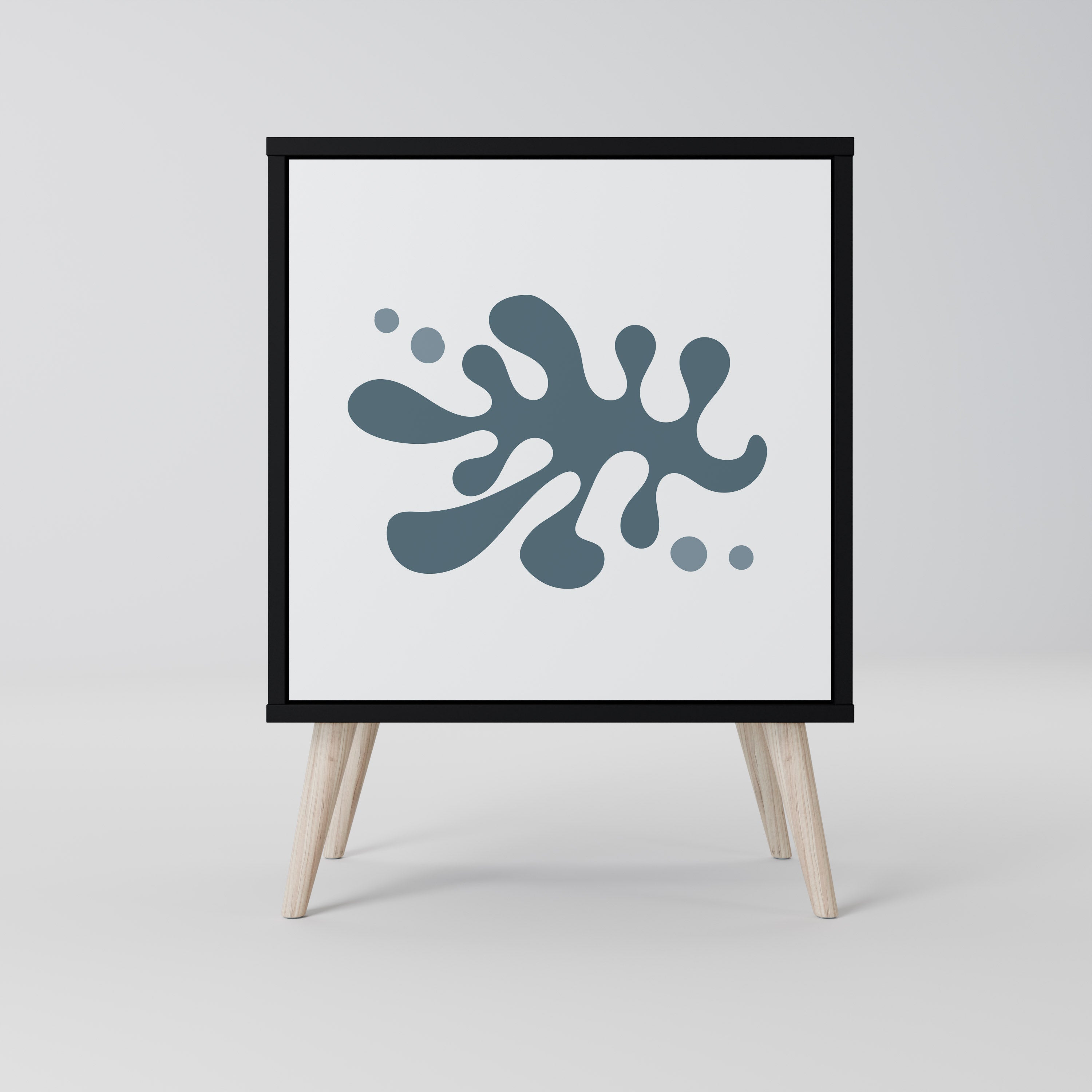 WONDERLAND VEGETATION Komoda 1-drzwiowa korpus Czarny