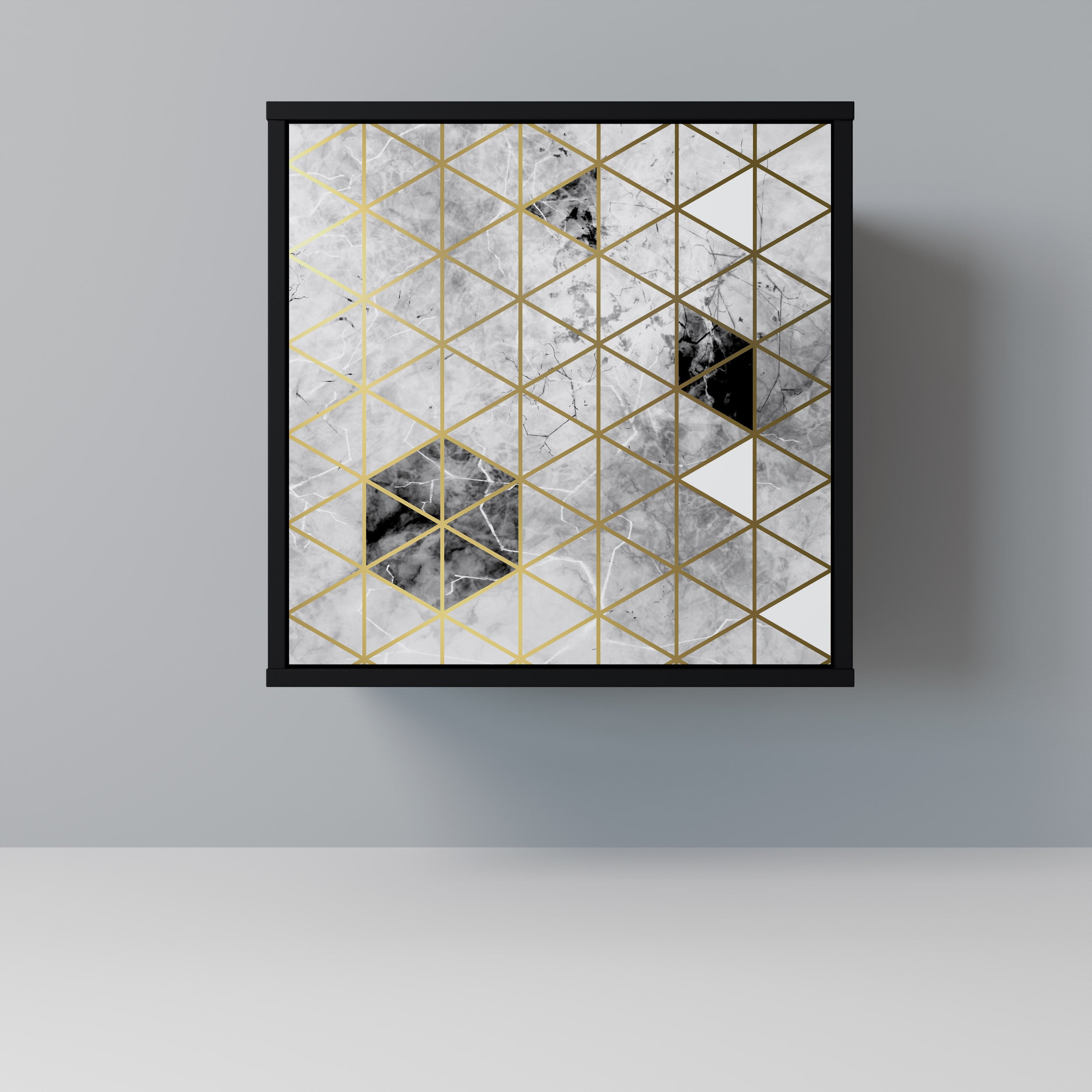 ASHEN ARIA Komoda 1-drzwiowa korpus Czarny