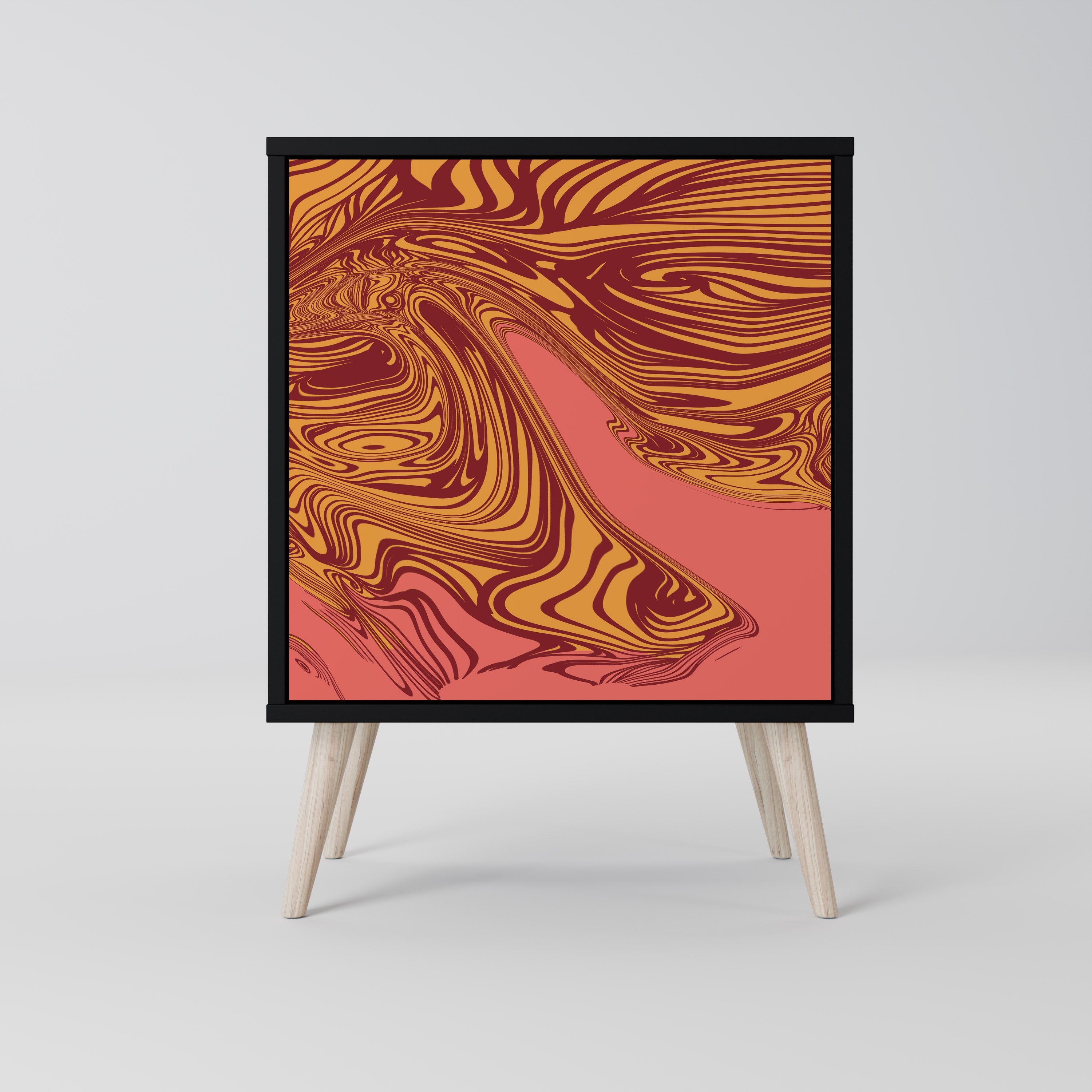 FLOATING THOUGHTS Komoda 1-drzwiowa korpus Czarny