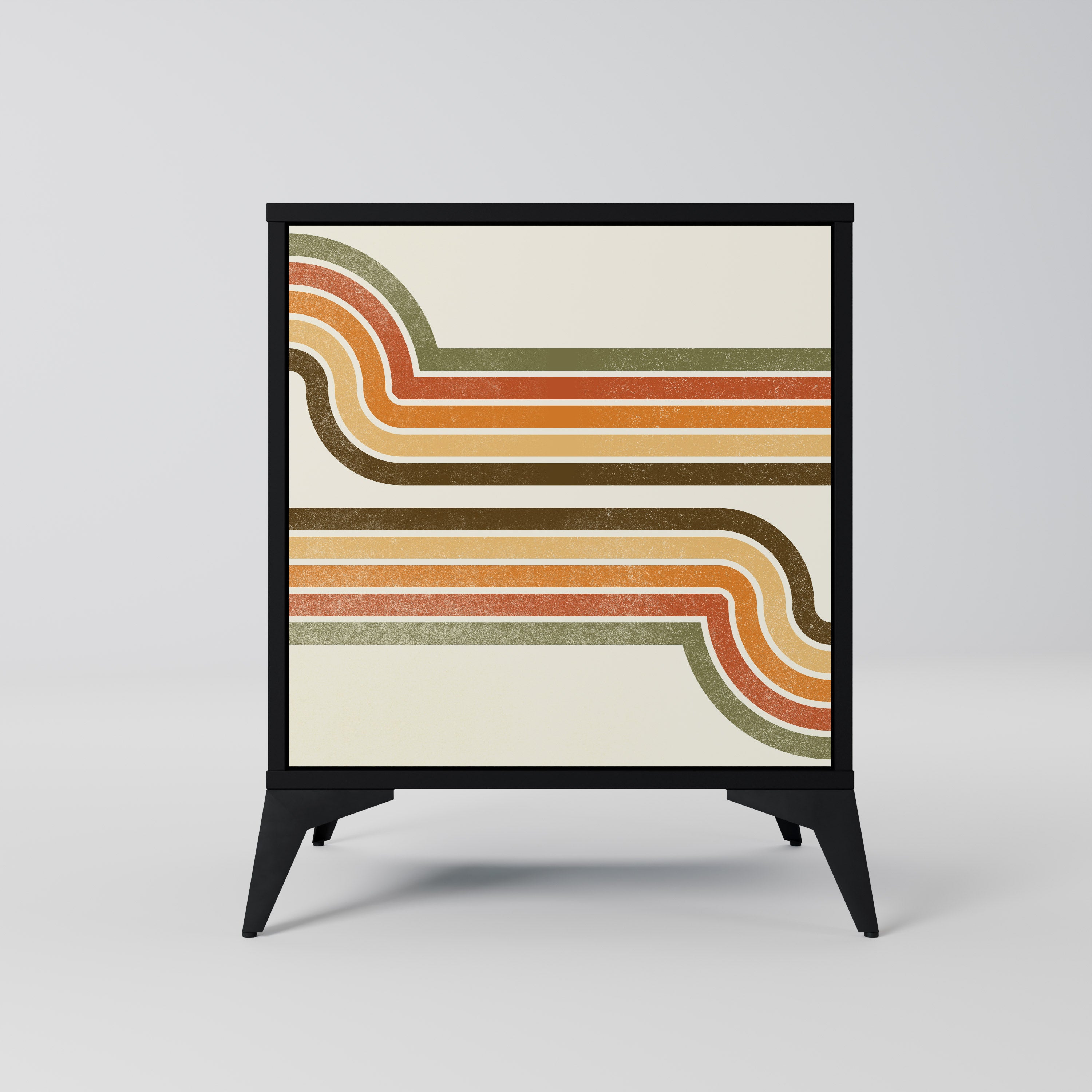 EXCEPTIONAL STREAM Komoda 1-drzwiowa korpus Czarny