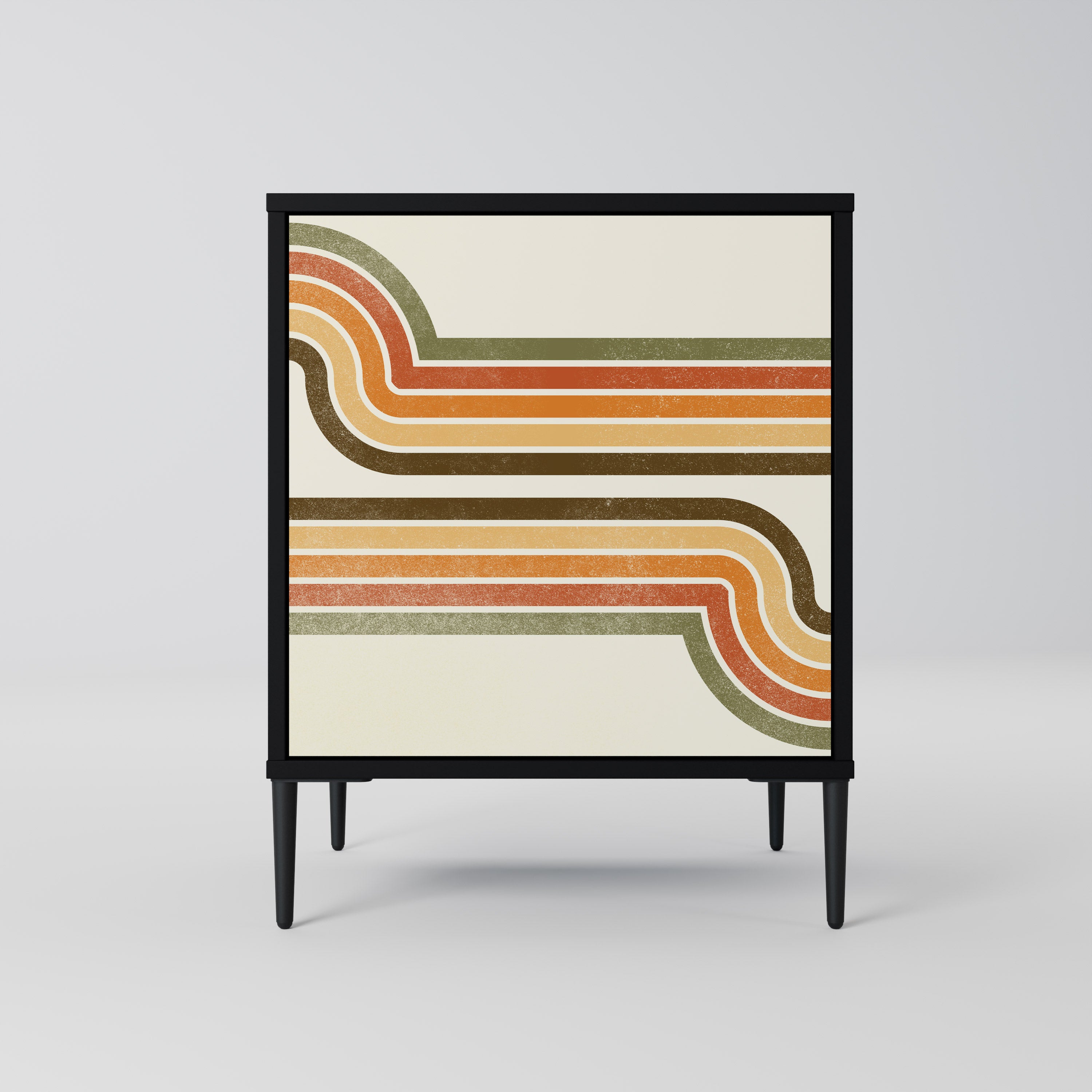 EXCEPTIONAL STREAM Komoda 1-drzwiowa korpus Czarny