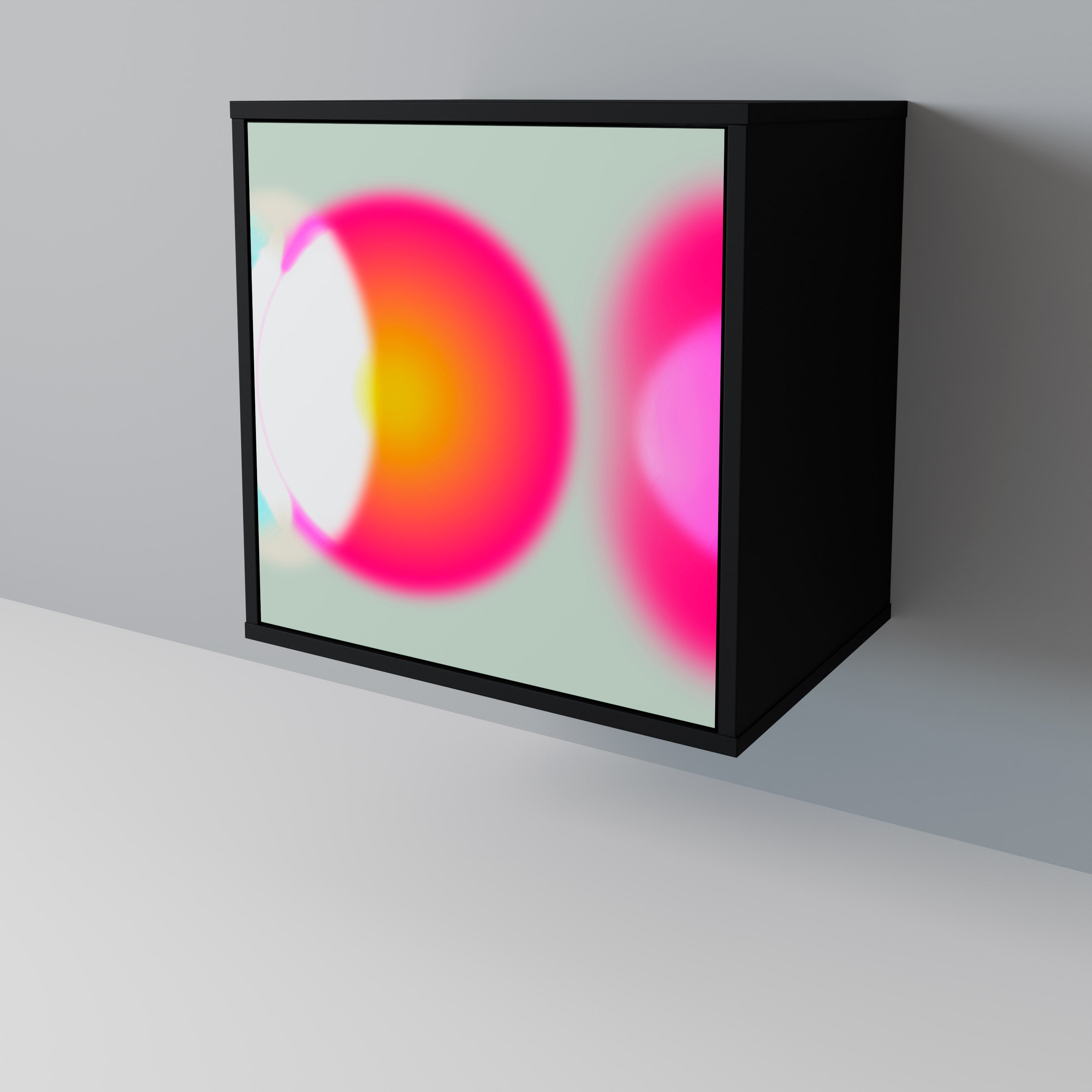 SYMPHONY OF COLORS Komoda 1-drzwiowa korpus Czarny