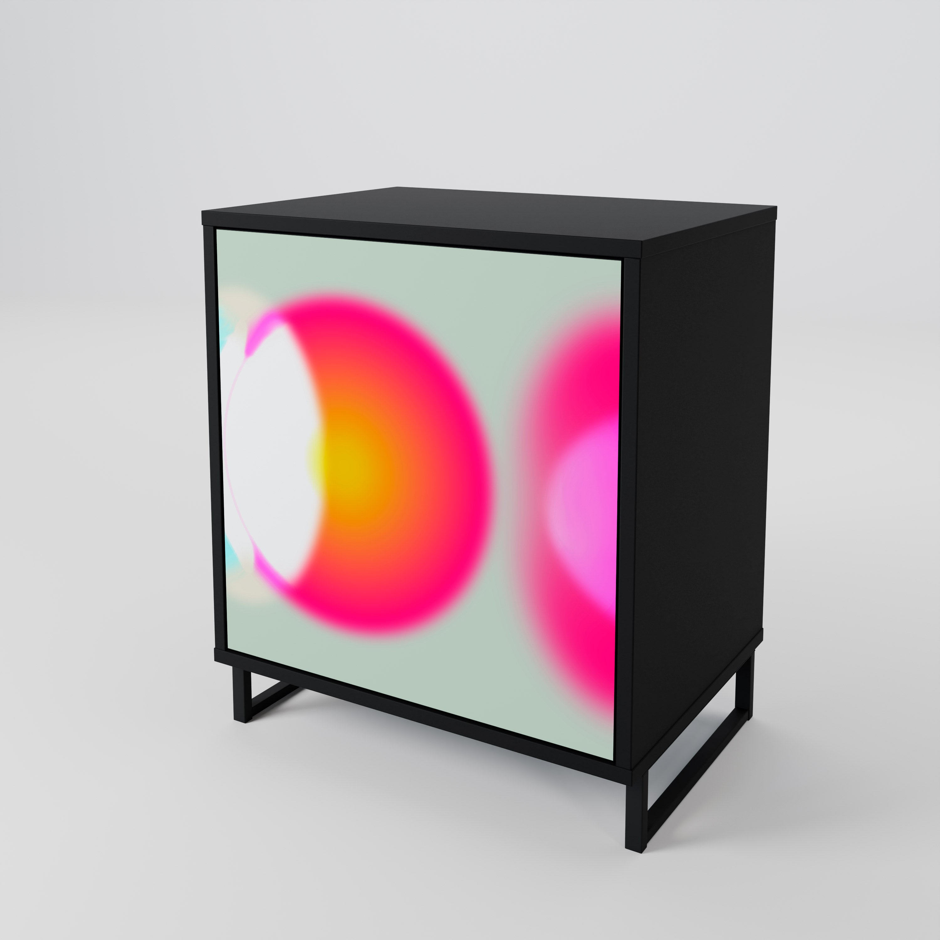 SYMPHONY OF COLORS Komoda 1-drzwiowa korpus Czarny