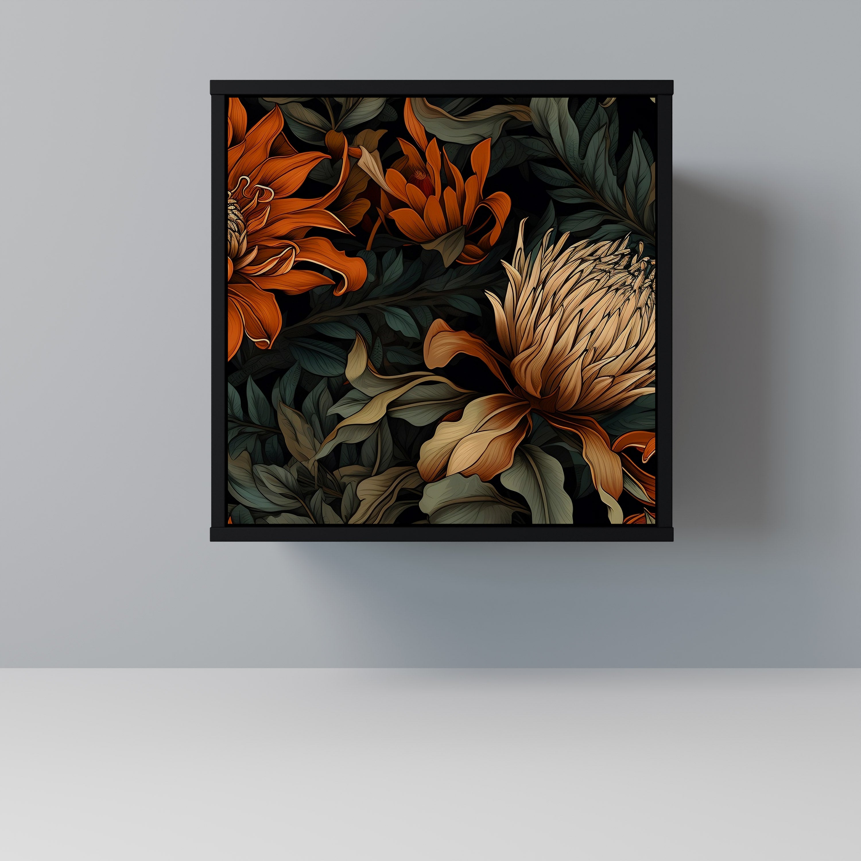 DAWN BLOOM Komoda 1-drzwiowa korpus Czarny