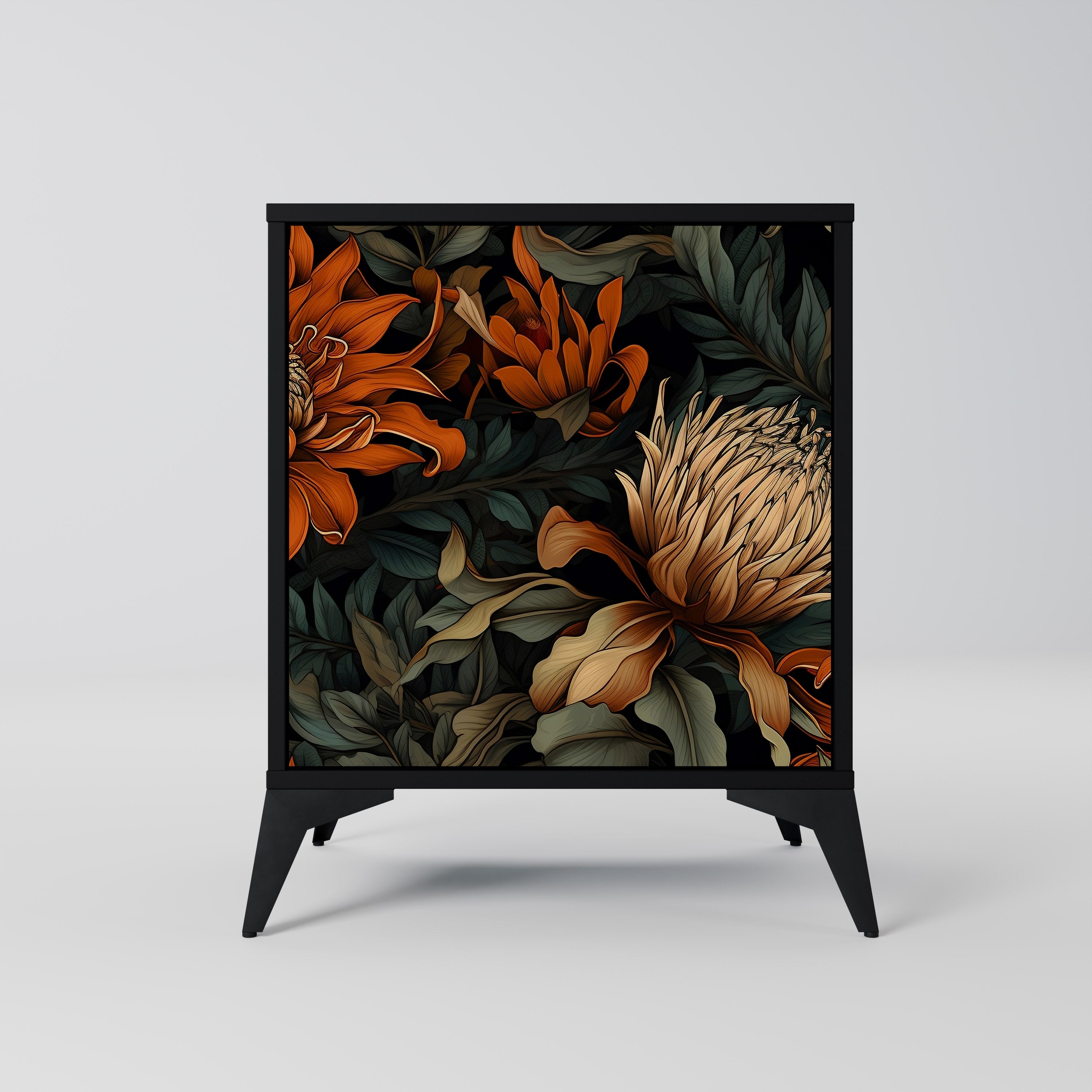 DAWN BLOOM Komoda 1-drzwiowa korpus Czarny