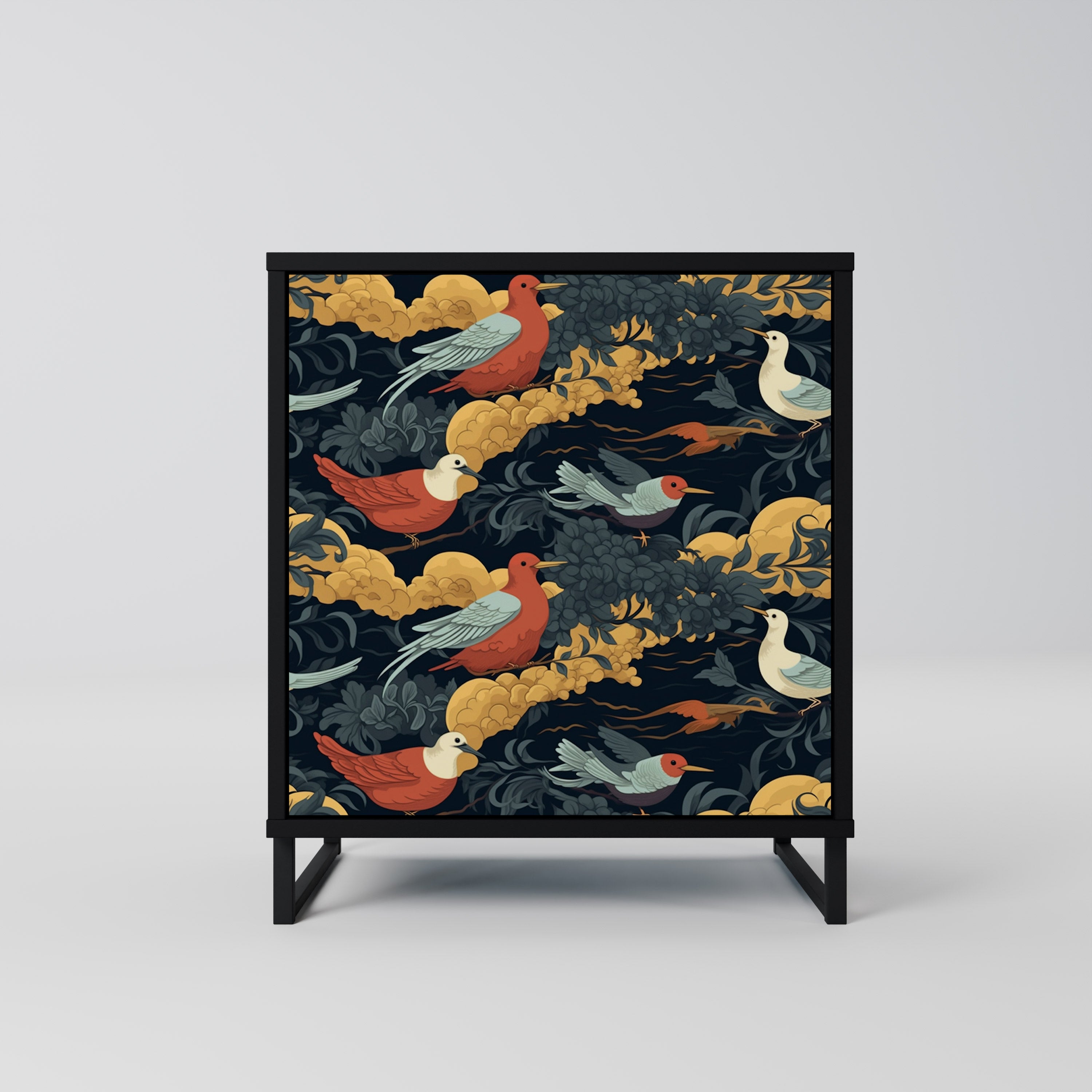 FOWLY DAZE Komoda 1-drzwiowa korpus Czarny