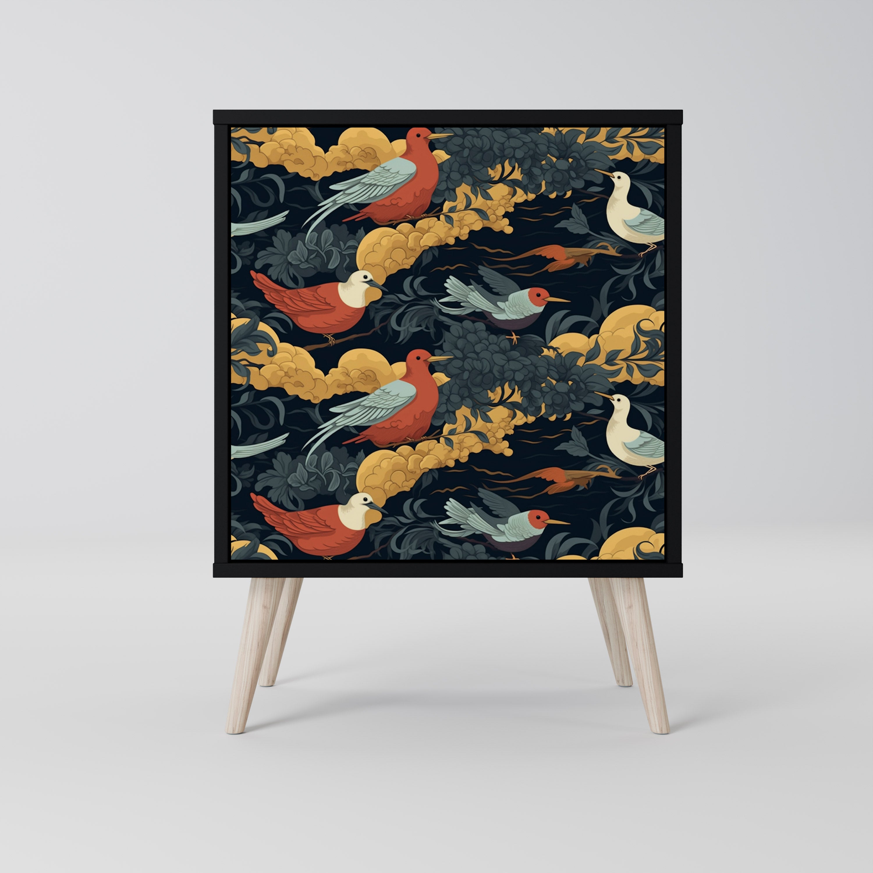 FOWLY DAZE Komoda 1-drzwiowa korpus Czarny