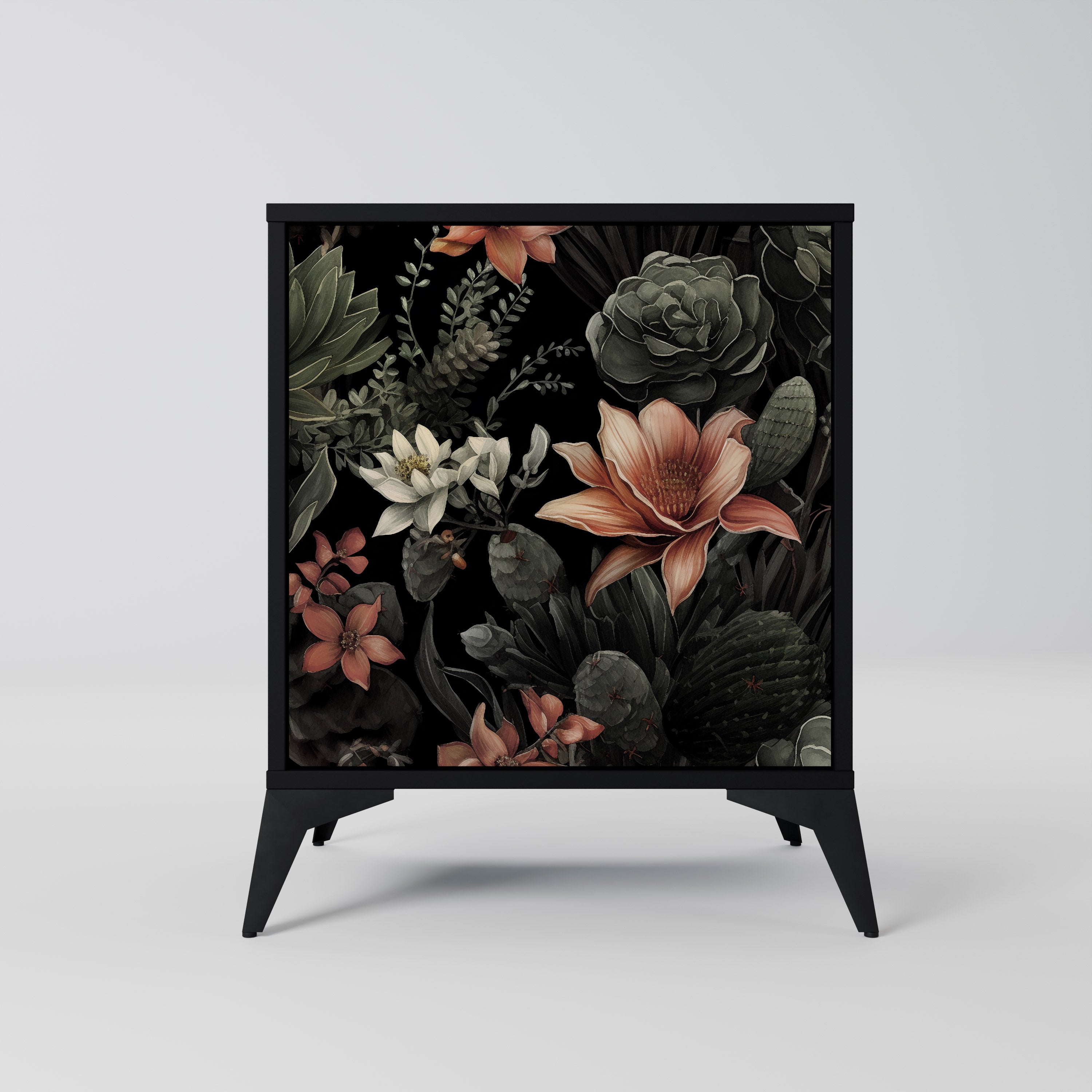 SECRET VERDURE Komoda 1-drzwiowa korpus Czarny