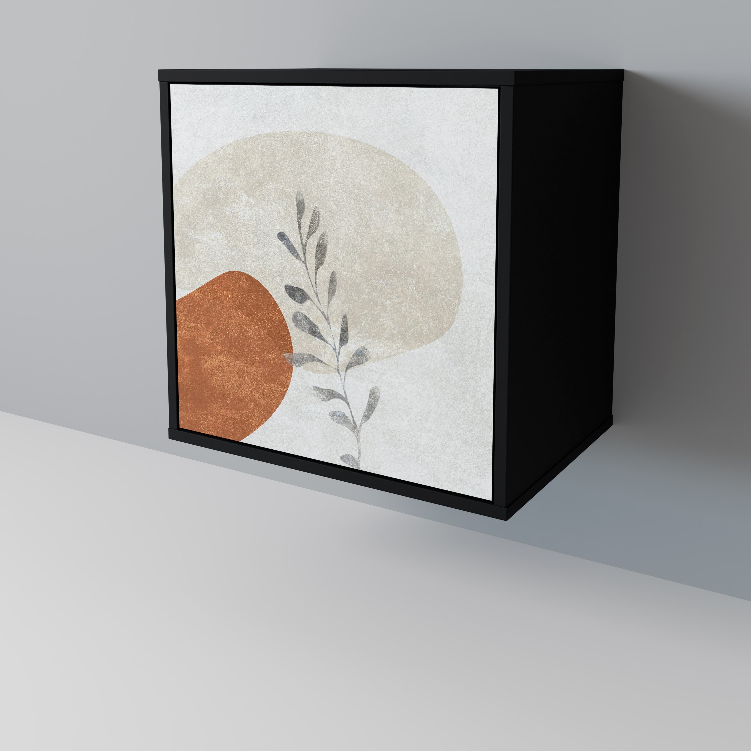 TRANQUIL TWIG Komoda 1-drzwiowa korpus Czarny