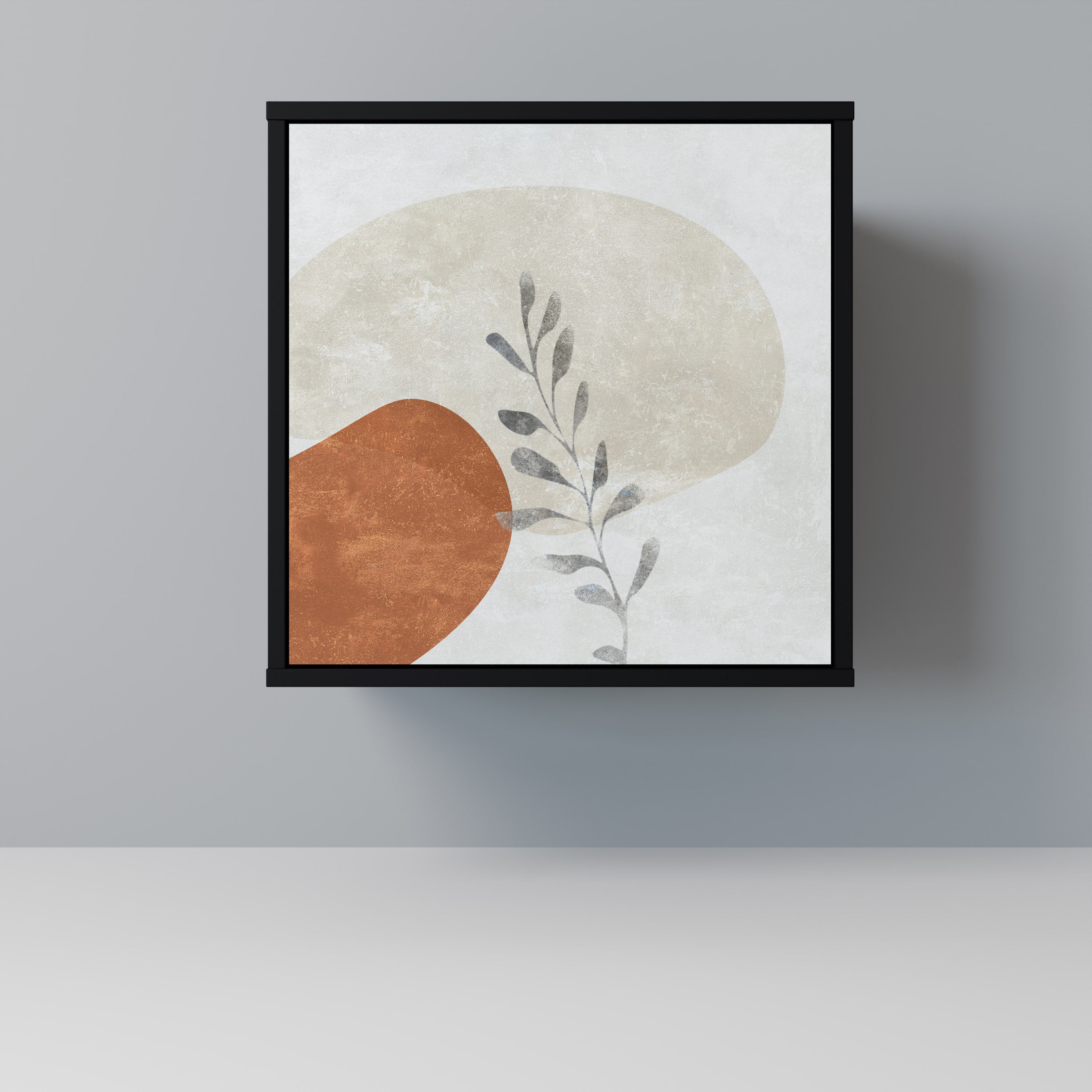 TRANQUIL TWIG Komoda 1-drzwiowa korpus Czarny