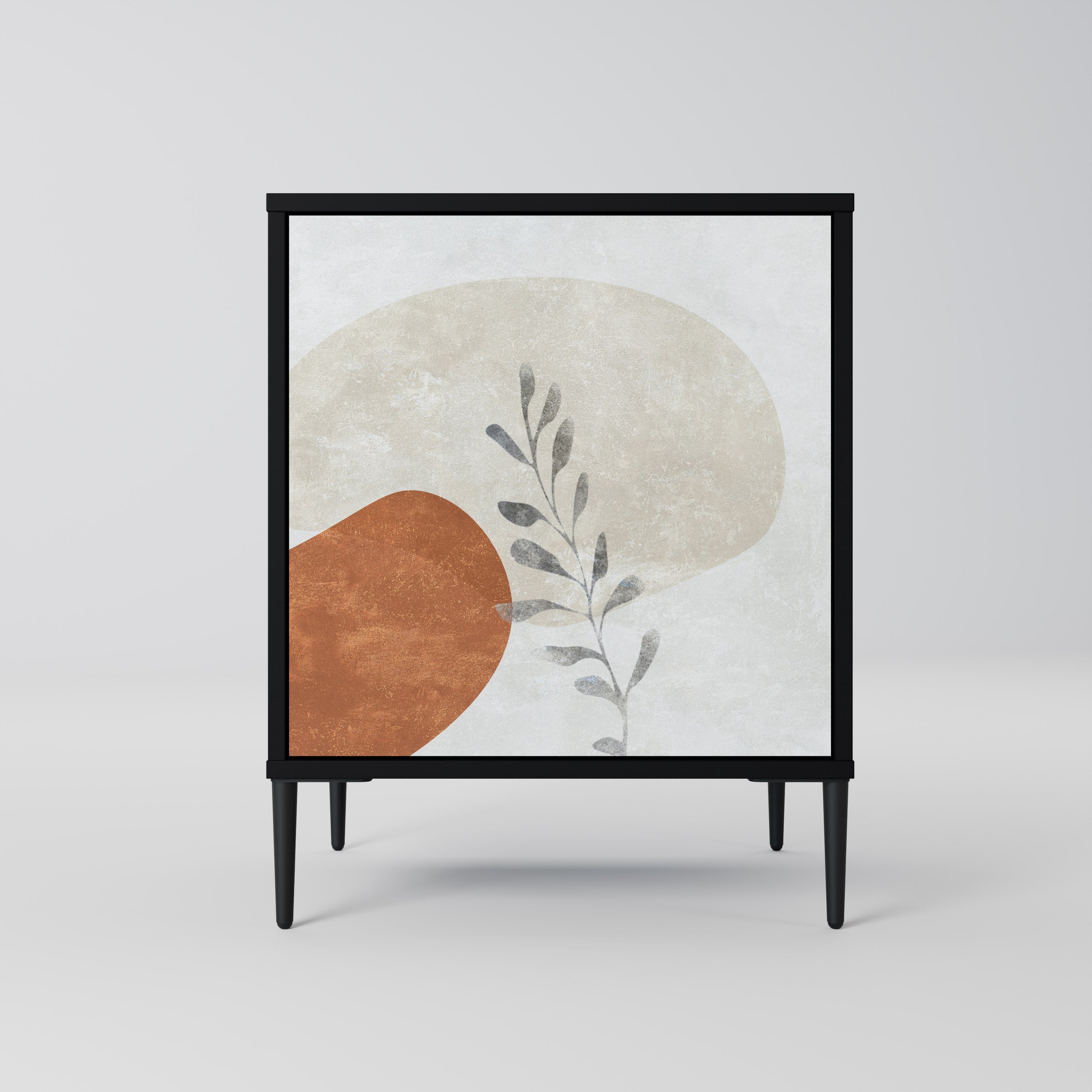 TRANQUIL TWIG Komoda 1-drzwiowa korpus Czarny